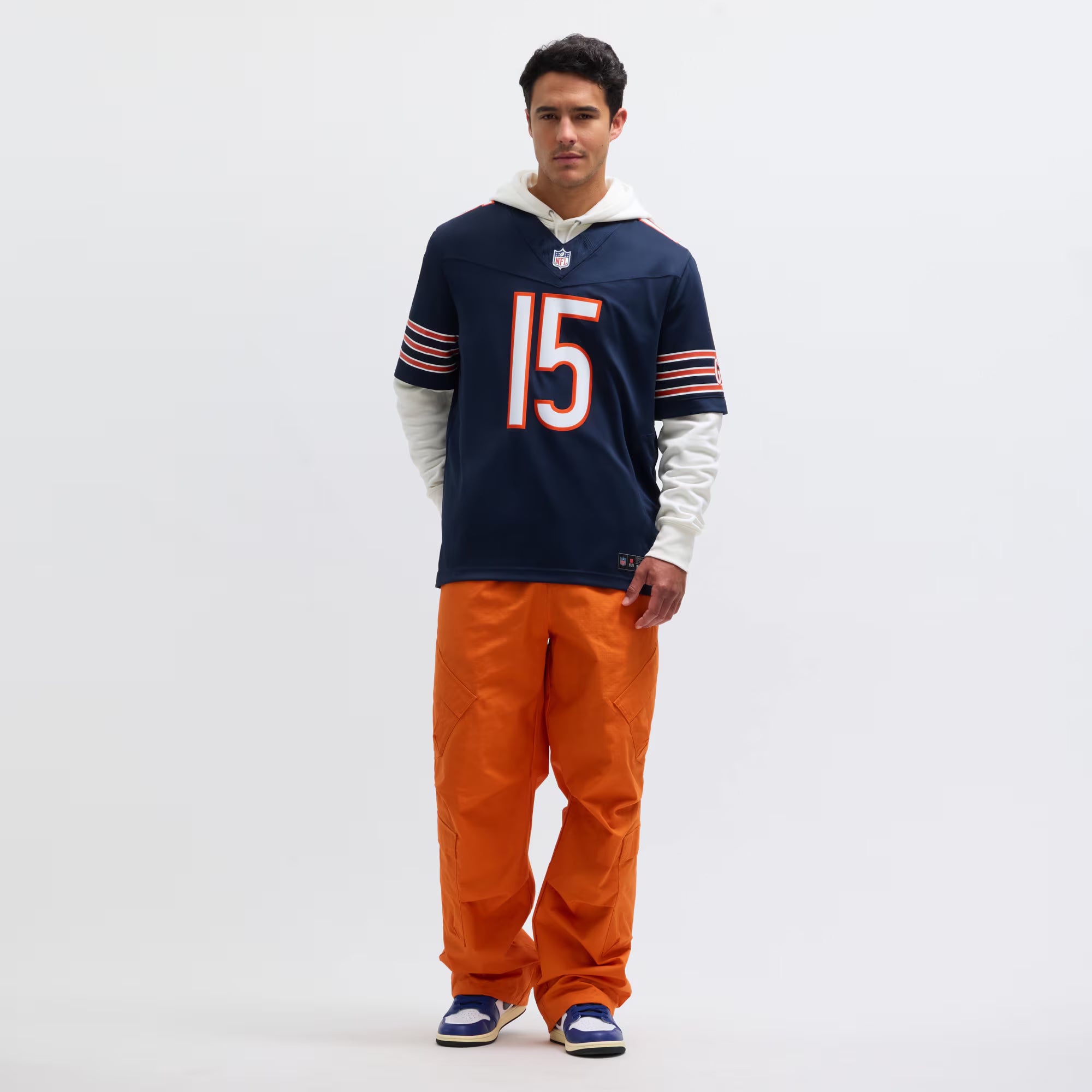 Rome Odunze Chicago Bears Nike Vapor F.U.S.E. Limited Jersey - Navy