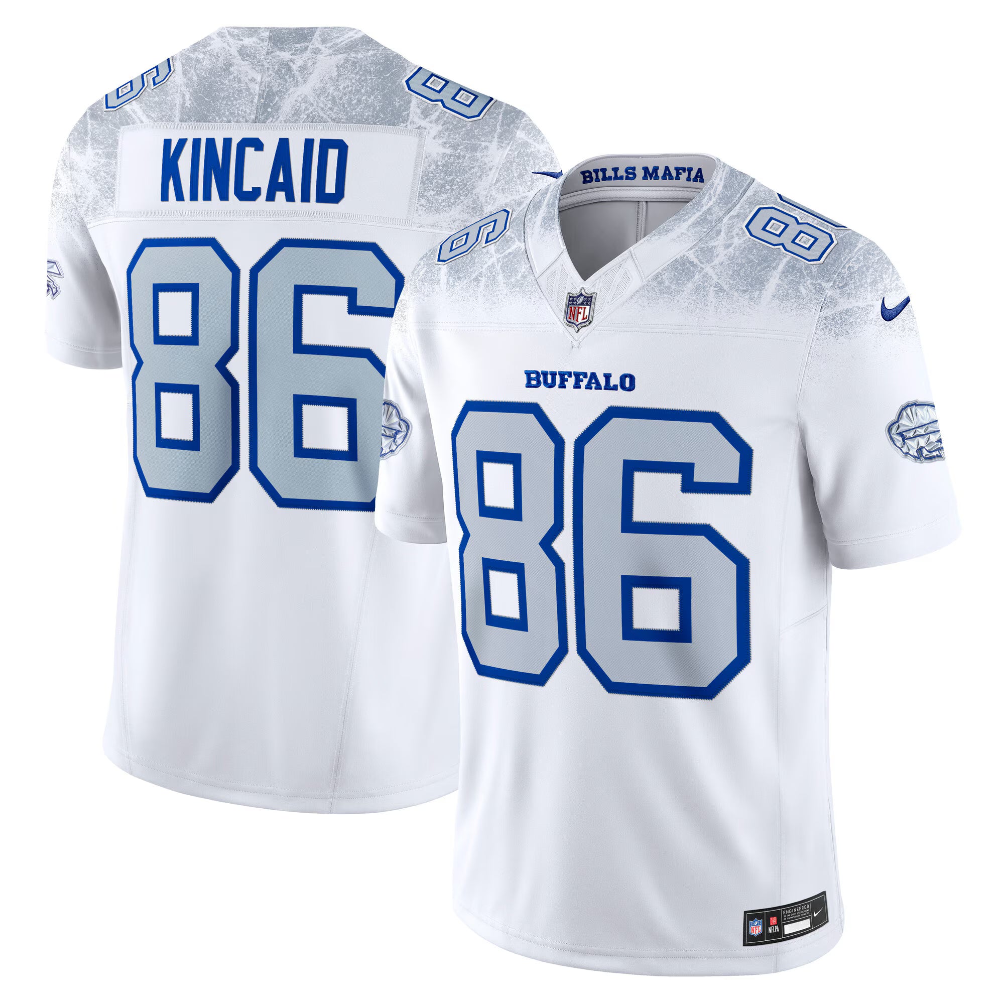 Dalton Kincaid Buffalo Bills Nike 2025 Rivalries Collection Limited Jersey - White