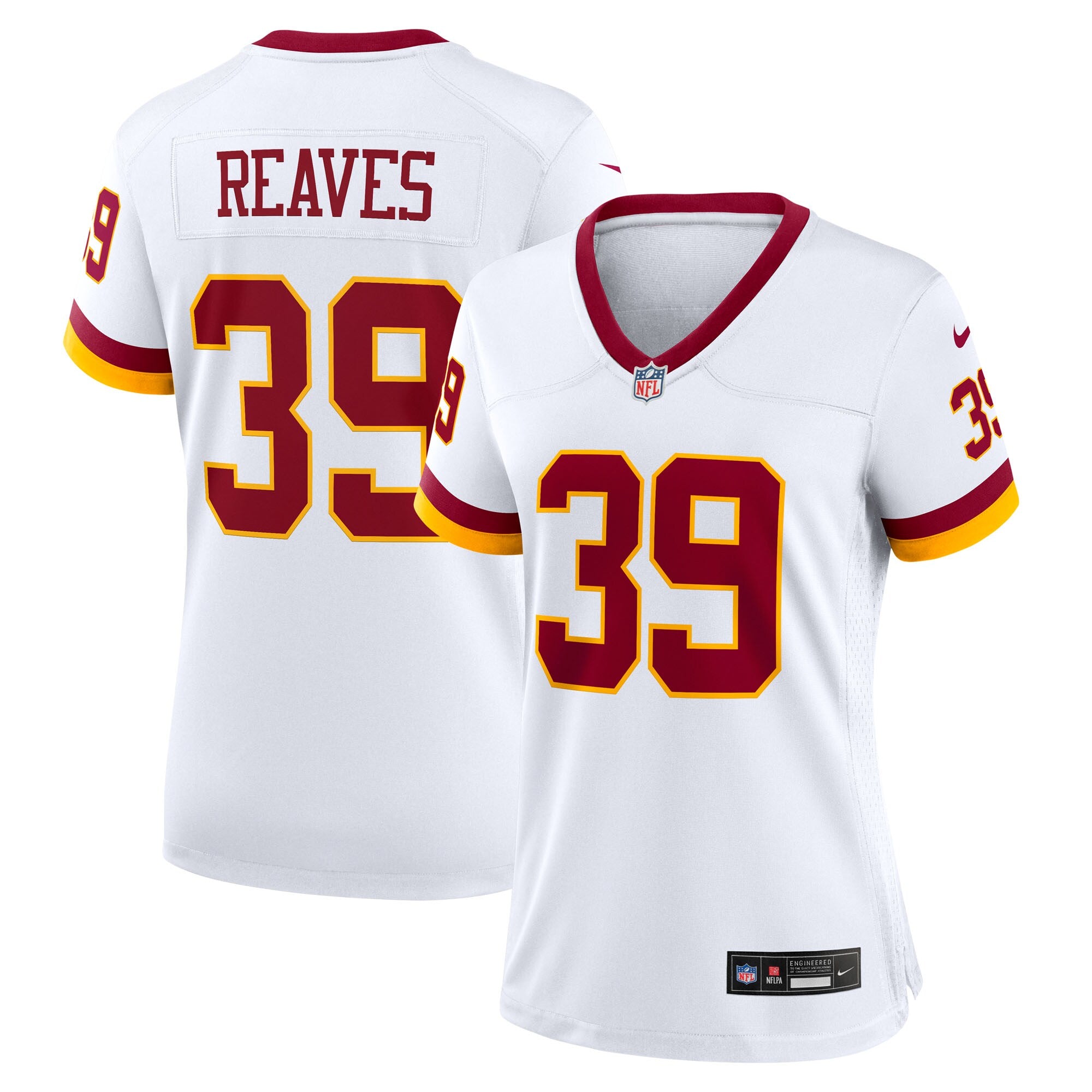 Jeremy Reaves Washington Commanders Nike Women's Game Super Bowl Era Jersey - White