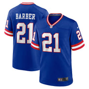 Tiki Barber New York Giants Nike Retired Player Alternate Game Jersey - Royal