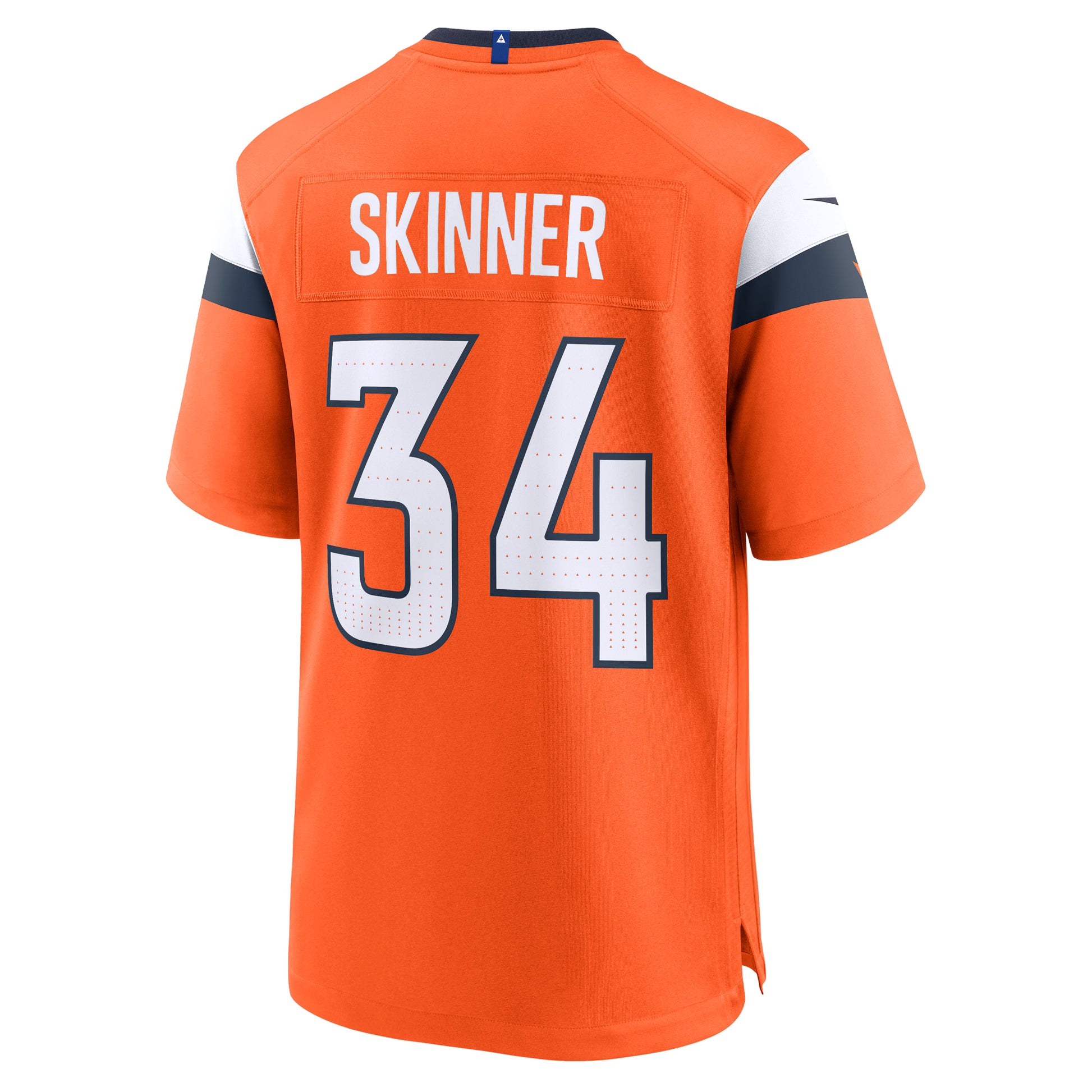 JL Skinner Denver Broncos Nike Team Game Jersey -  Orange
