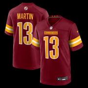 Tay Martin Washington Commanders Nike Team Game Jersey -  Burgundy