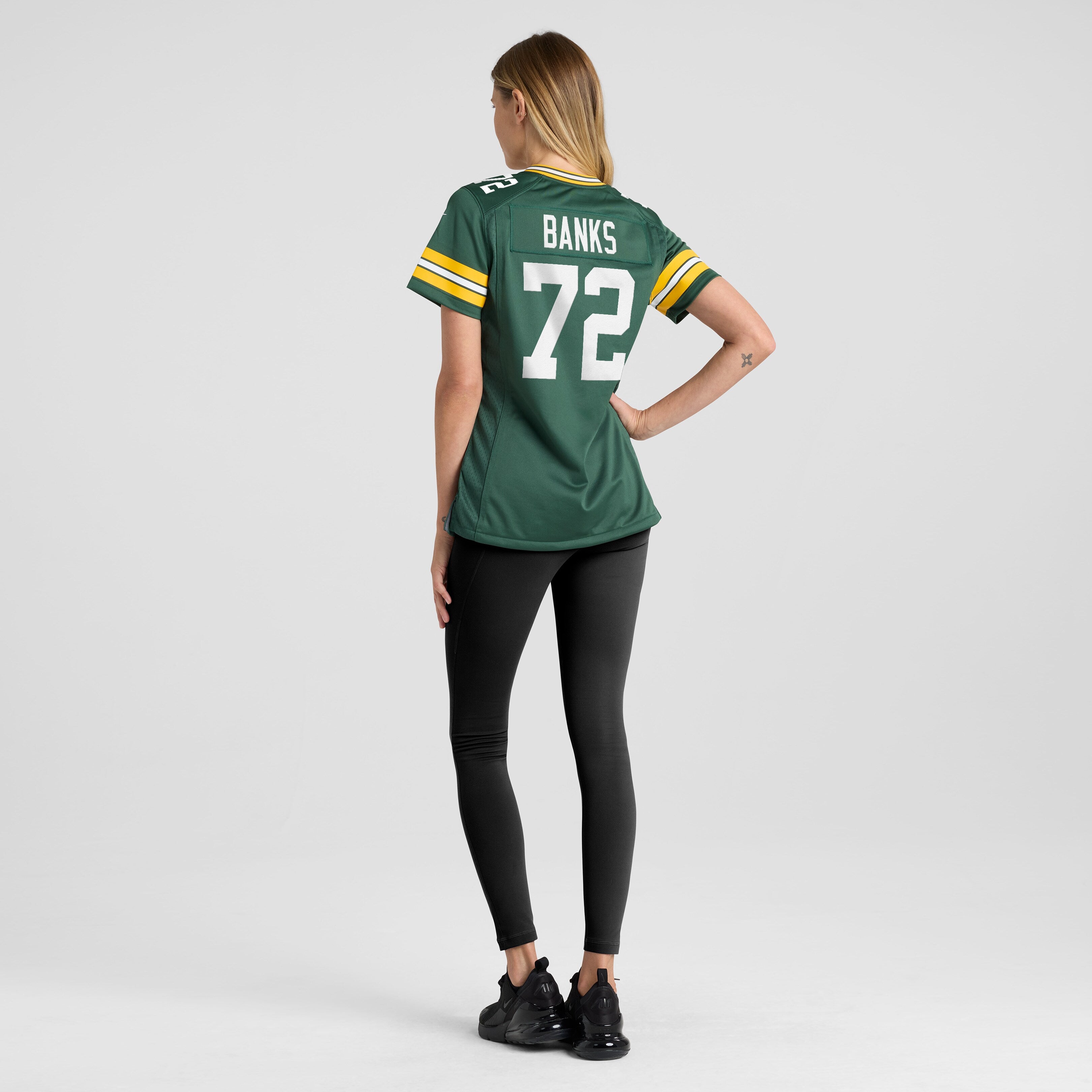 Brant Banks Green Bay Packers Nike Women's Team Game Jersey -  Green