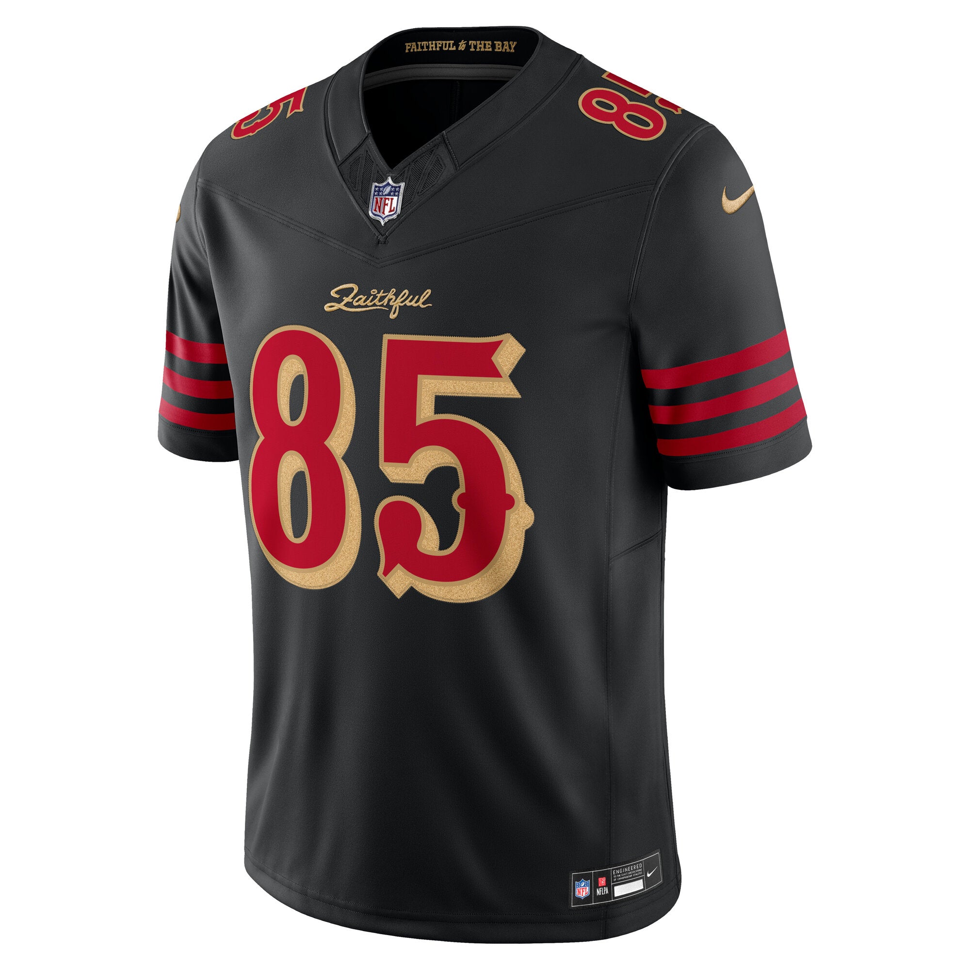 George Kittle San Francisco 49ers Nike 2025 Rivalries Collection Limited Jersey - Black