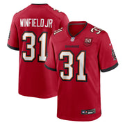 Antoine Winfield Jr. Tampa Bay Buccaneers Nike 50th Season Team Game Jersey - Red