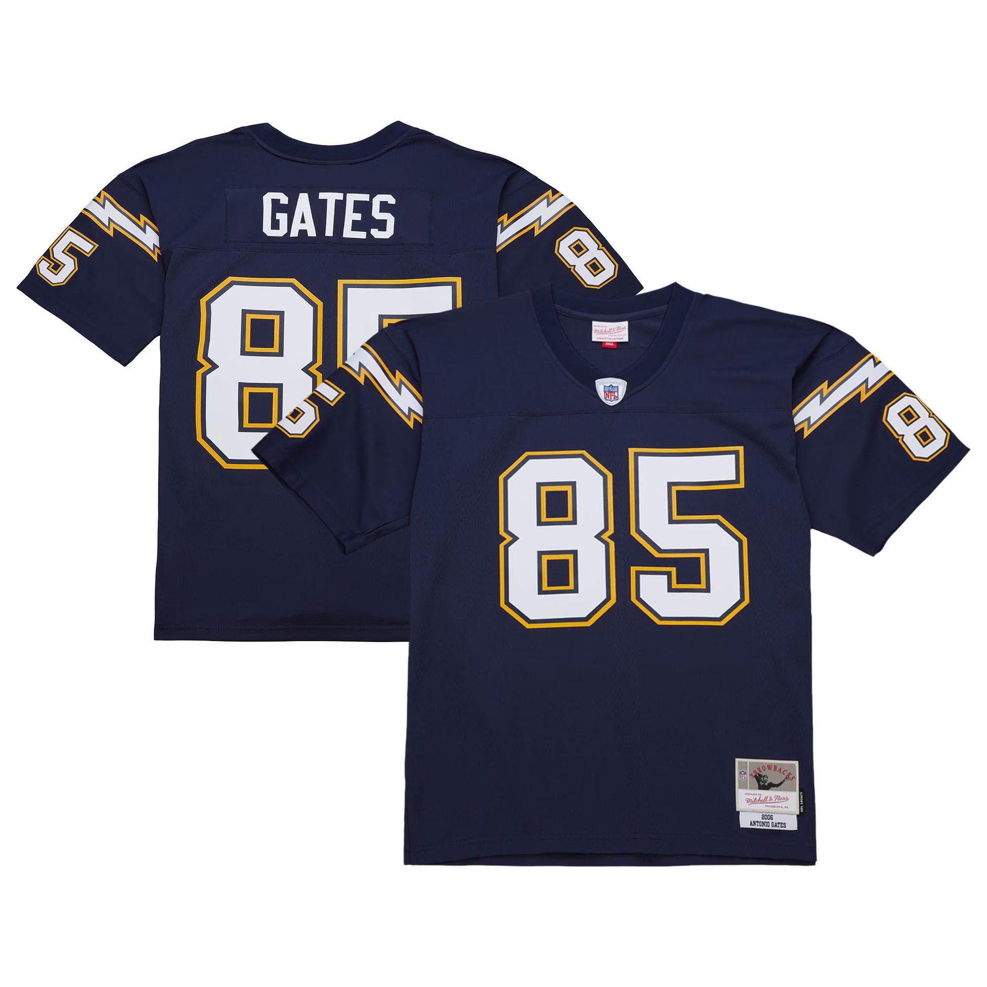 Antonio Gates Los Angeles Chargers Mitchell &amp; Ness 2006 Legacy Replica Jersey - Navy