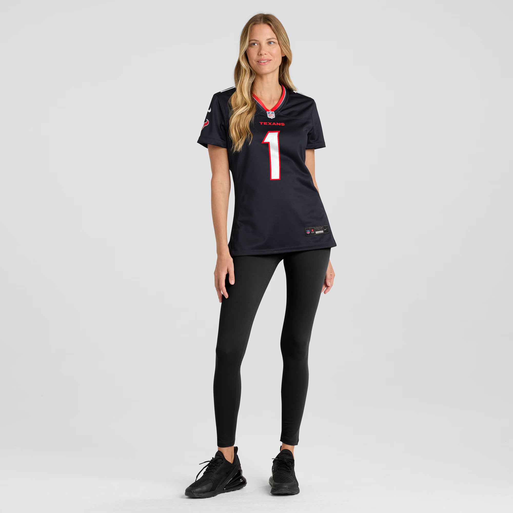 Houston Texans Nike Women's #1 Mom Game Jersey - Navy