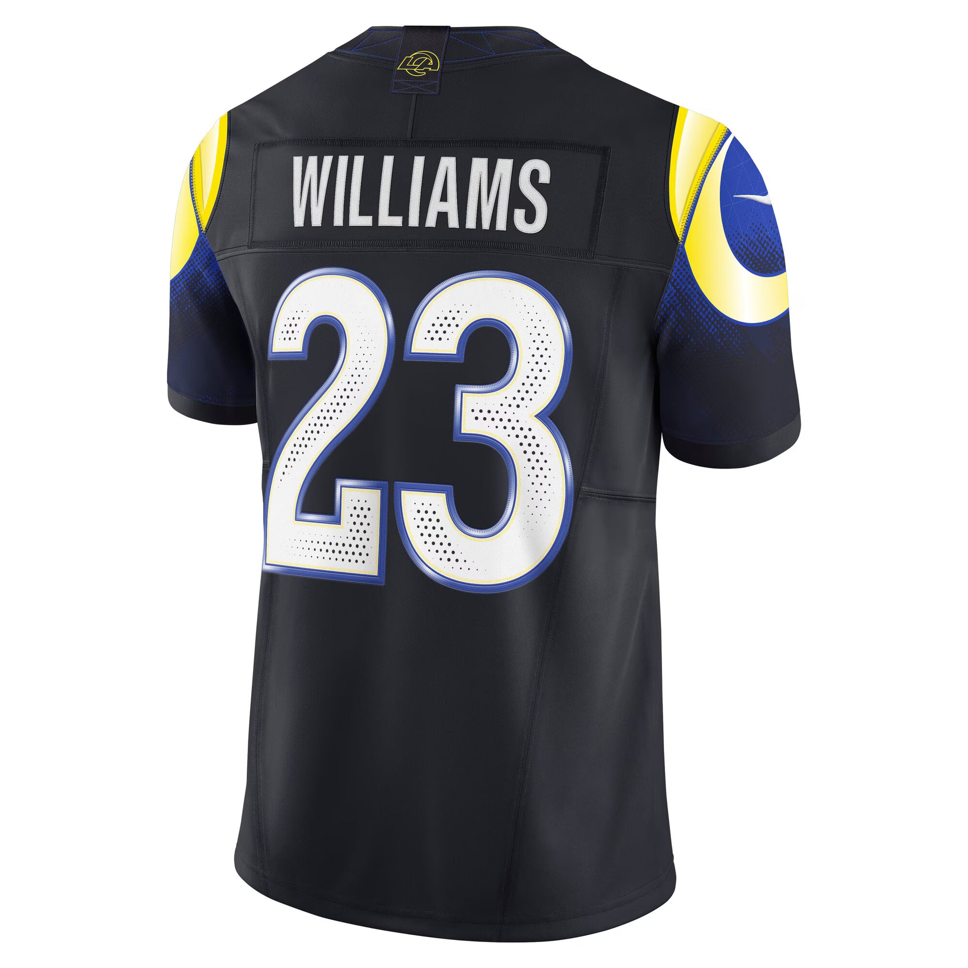 Kyren Williams Los Angeles Rams Nike 2025 Rivalries Collection Limited Jersey - Midnight Blue