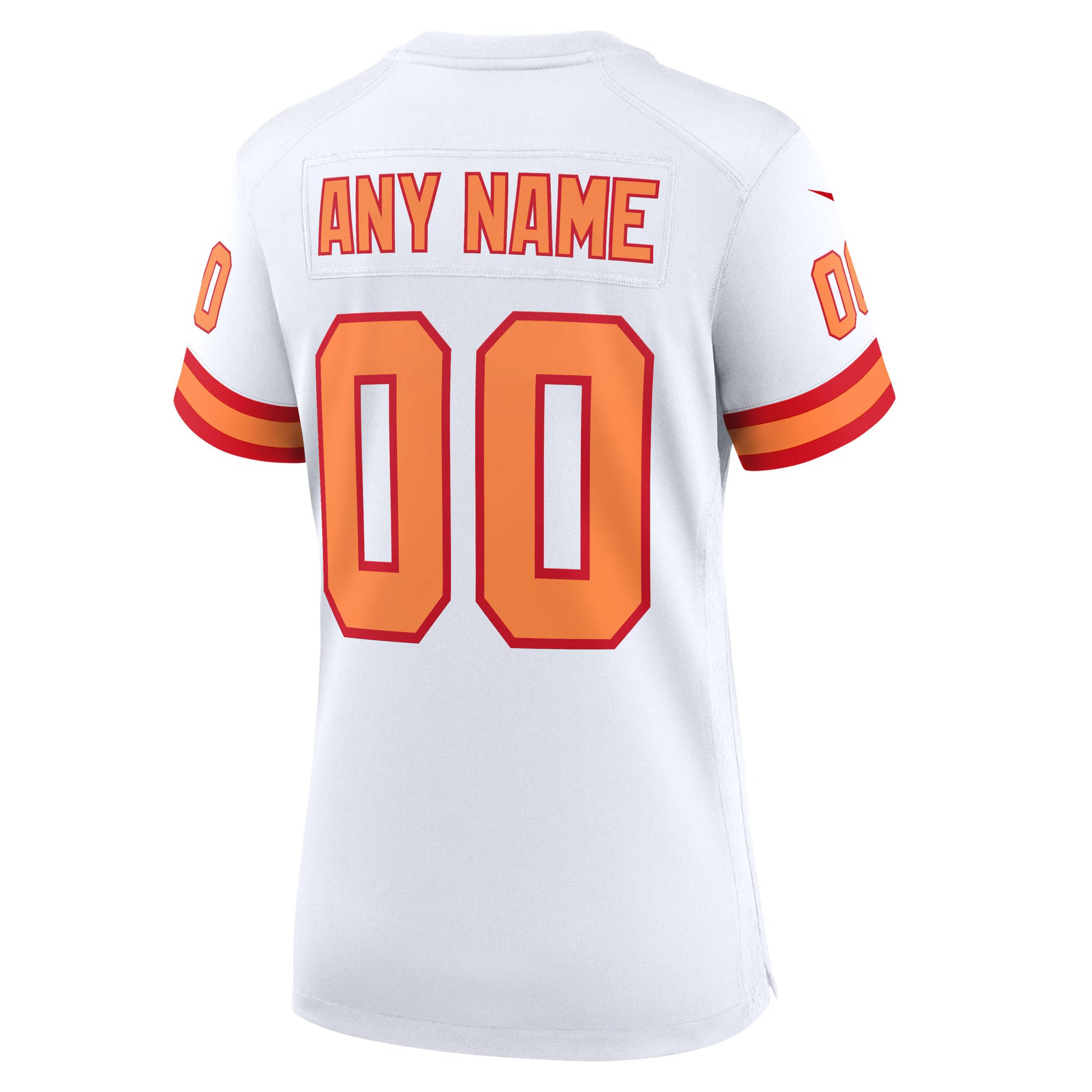 76 Tampa Bay Buccaneers Nike Women's 50th Season Alternate Custom Game Jersey - White