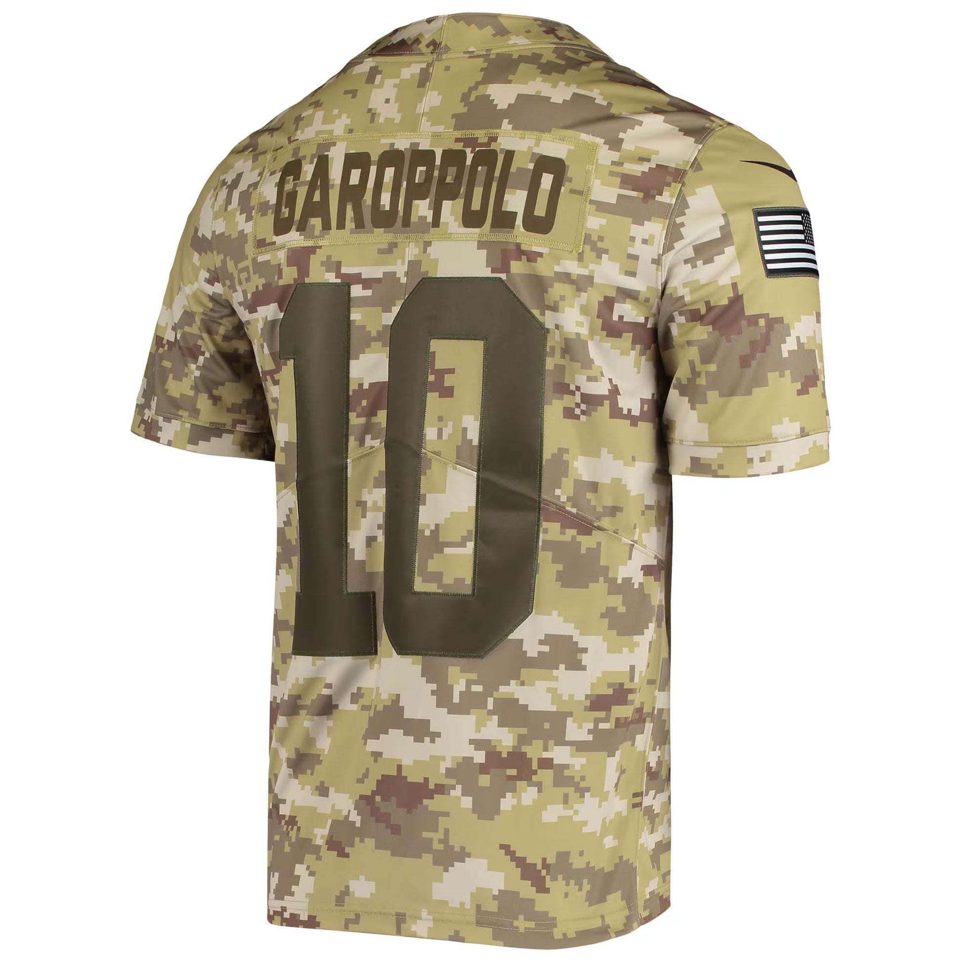 Jimmy Garoppolo San Francisco 49ers Nike Salute To Service Limited Player Jersey - Camo
