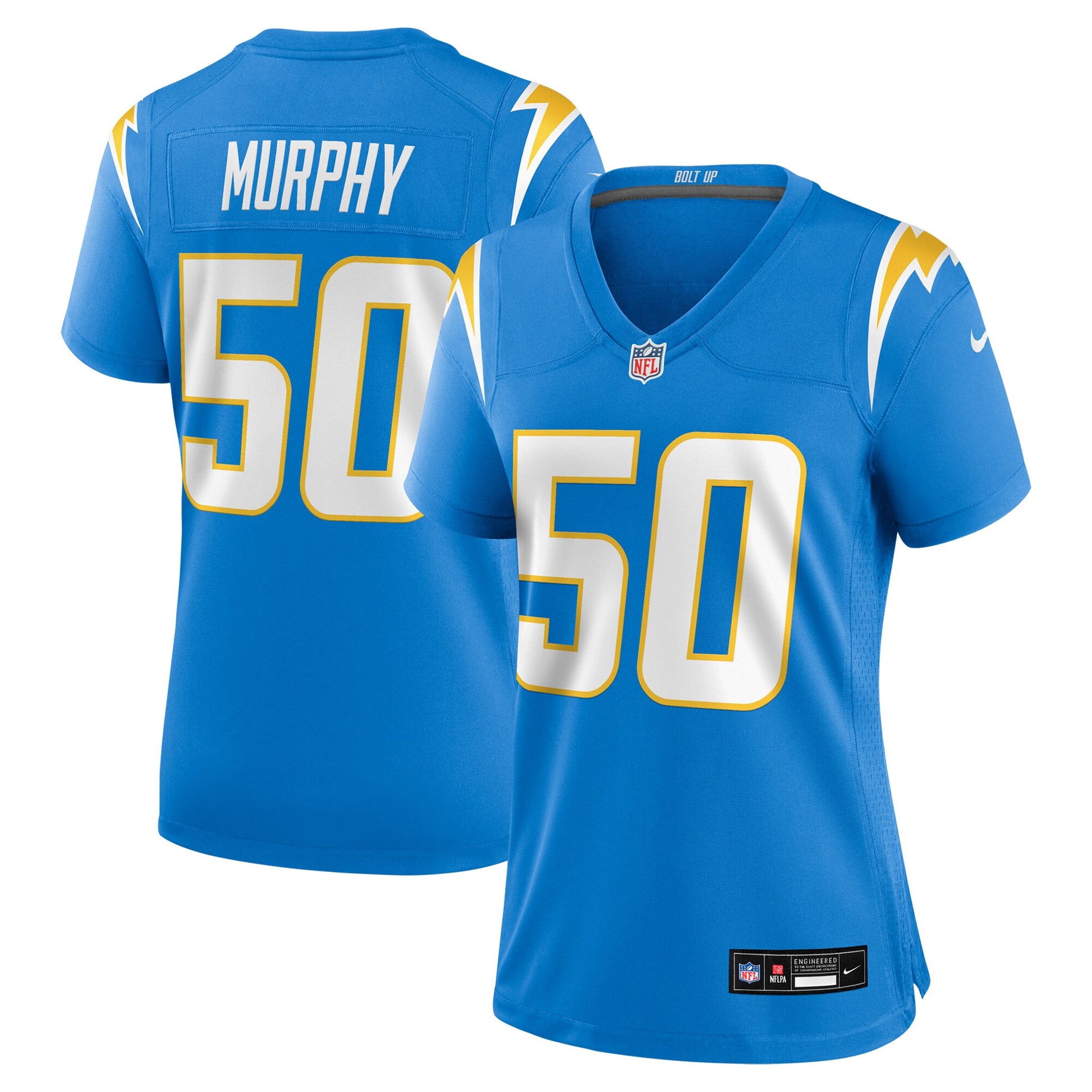 Caleb Murphy Los Angeles Chargers Nike Women's Team Game Jersey -  Powder Blue