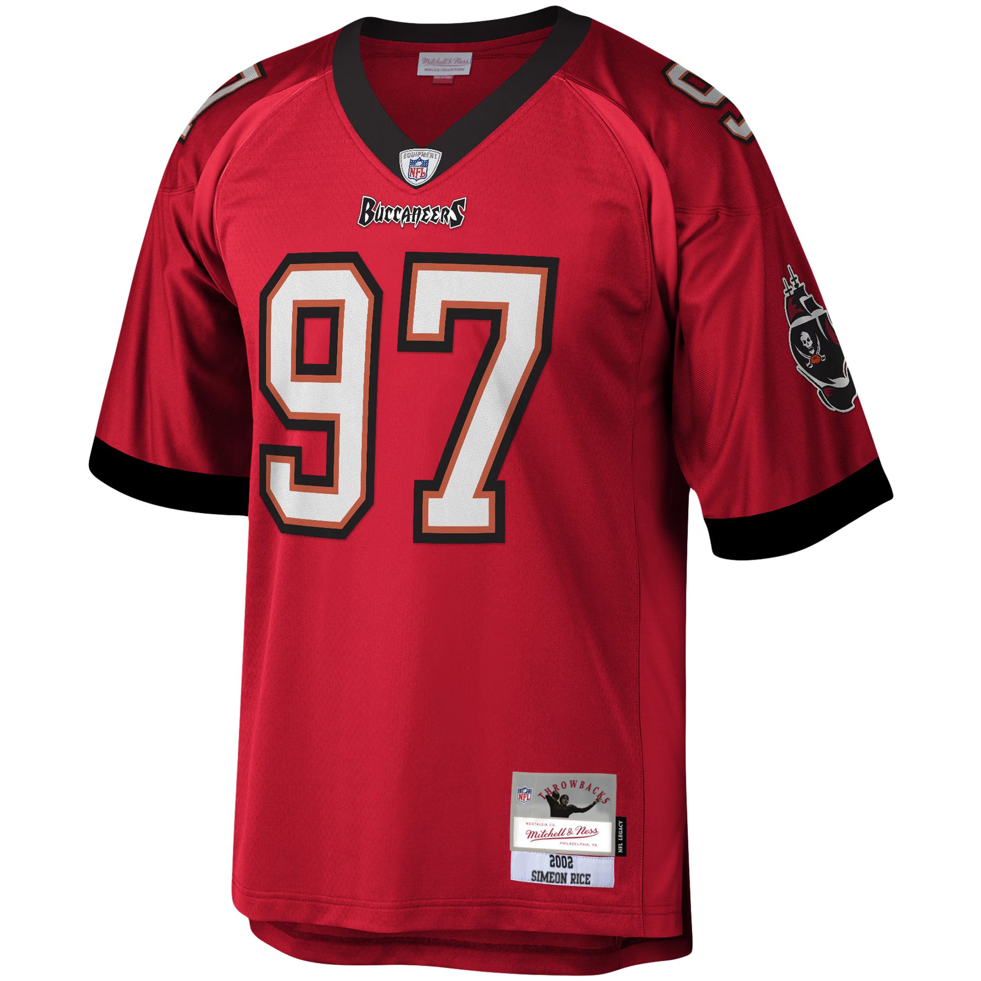 Simeon Rice Tampa Bay Buccaneers Mitchell &amp; Ness Legacy Replica Jersey - Red