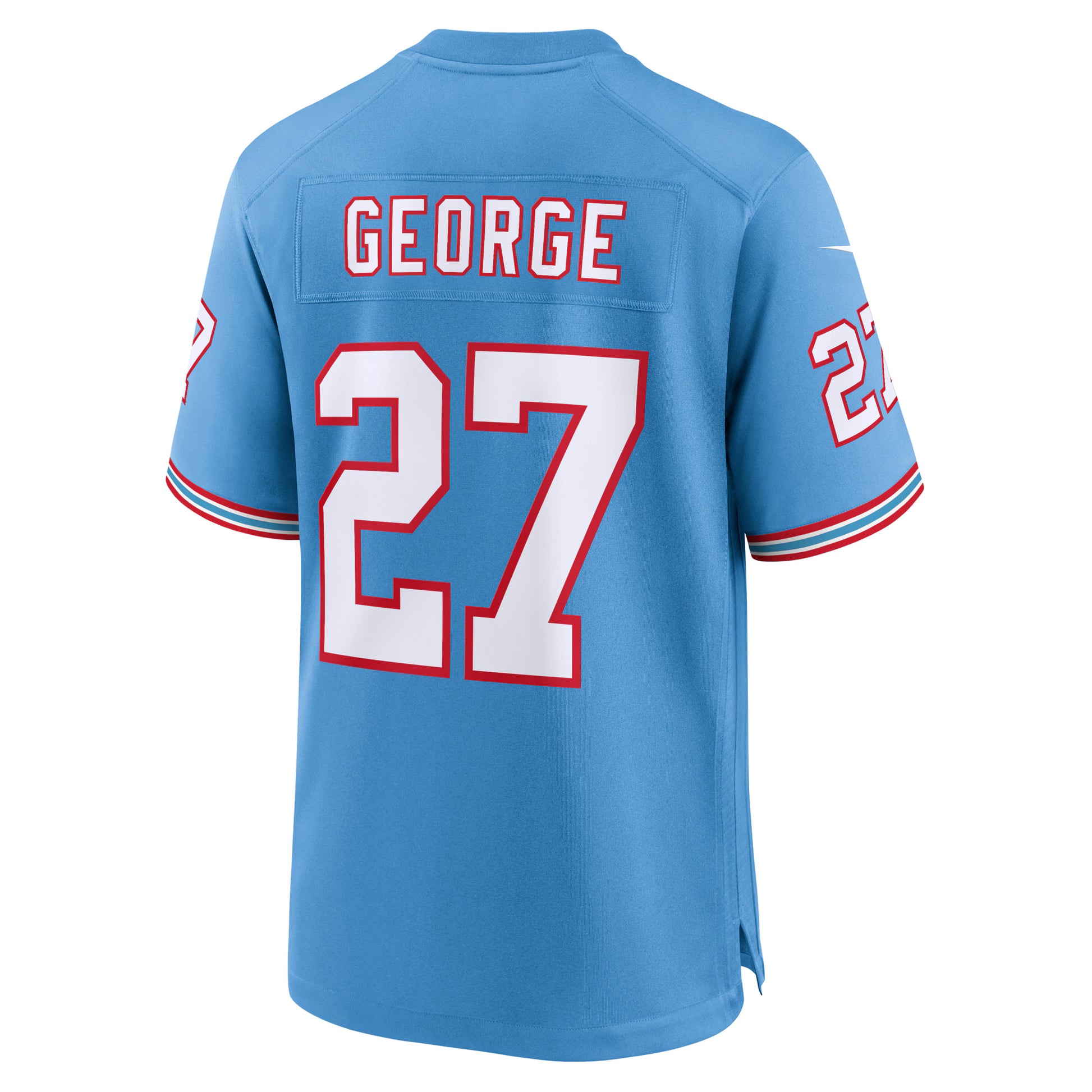 Eddie George Tennessee Titans Nike Retired Player Alternate Game Jersey - Light Blue