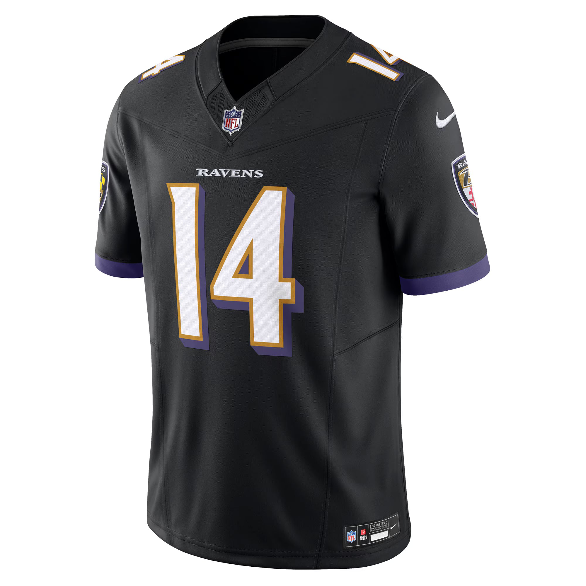 Kyle Hamilton Baltimore Ravens Nike Alternate  Vapor F.U.S.E. Limited Jersey - Black