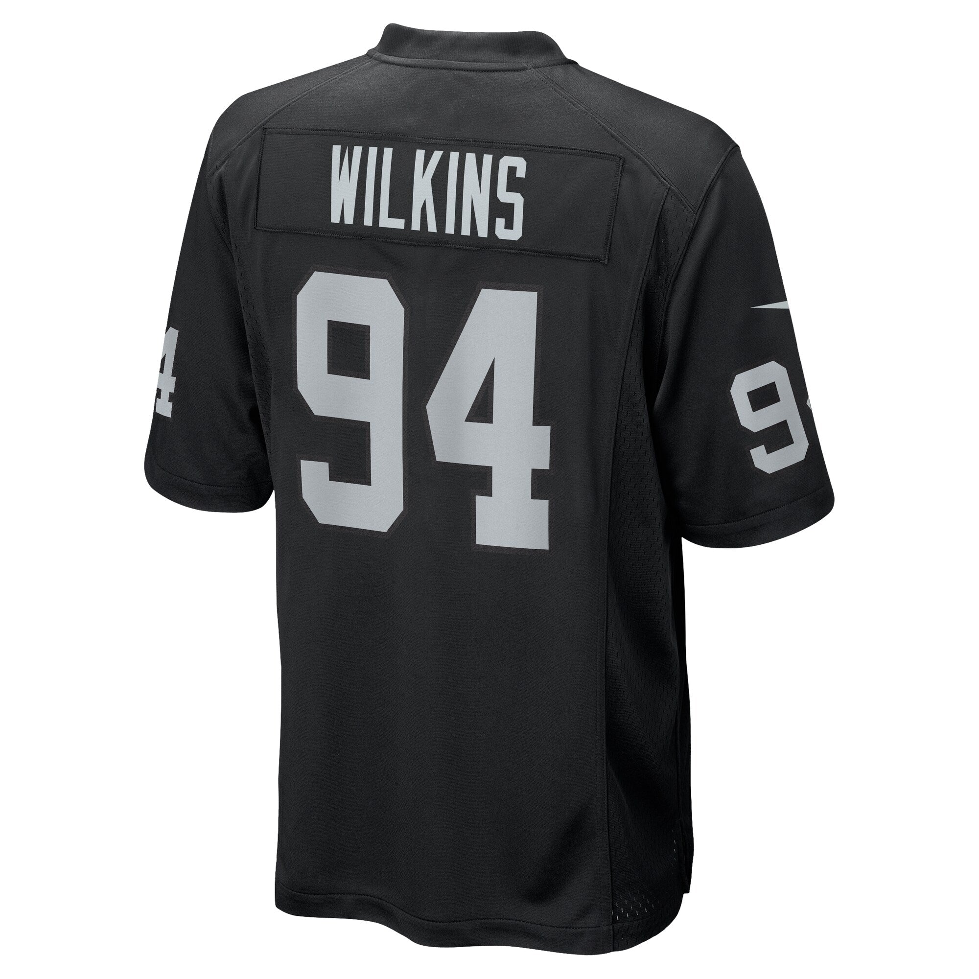 Christian Wilkins Las Vegas Raiders Nike Team Game Jersey -  Black