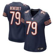 Theo Benedet Chicago Bears Nike Women's Team Game Jersey -  Navy