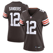 Shedeur Sanders Cleveland Browns Nike Women's 2025 NFL Draft Game Jersey - Brown