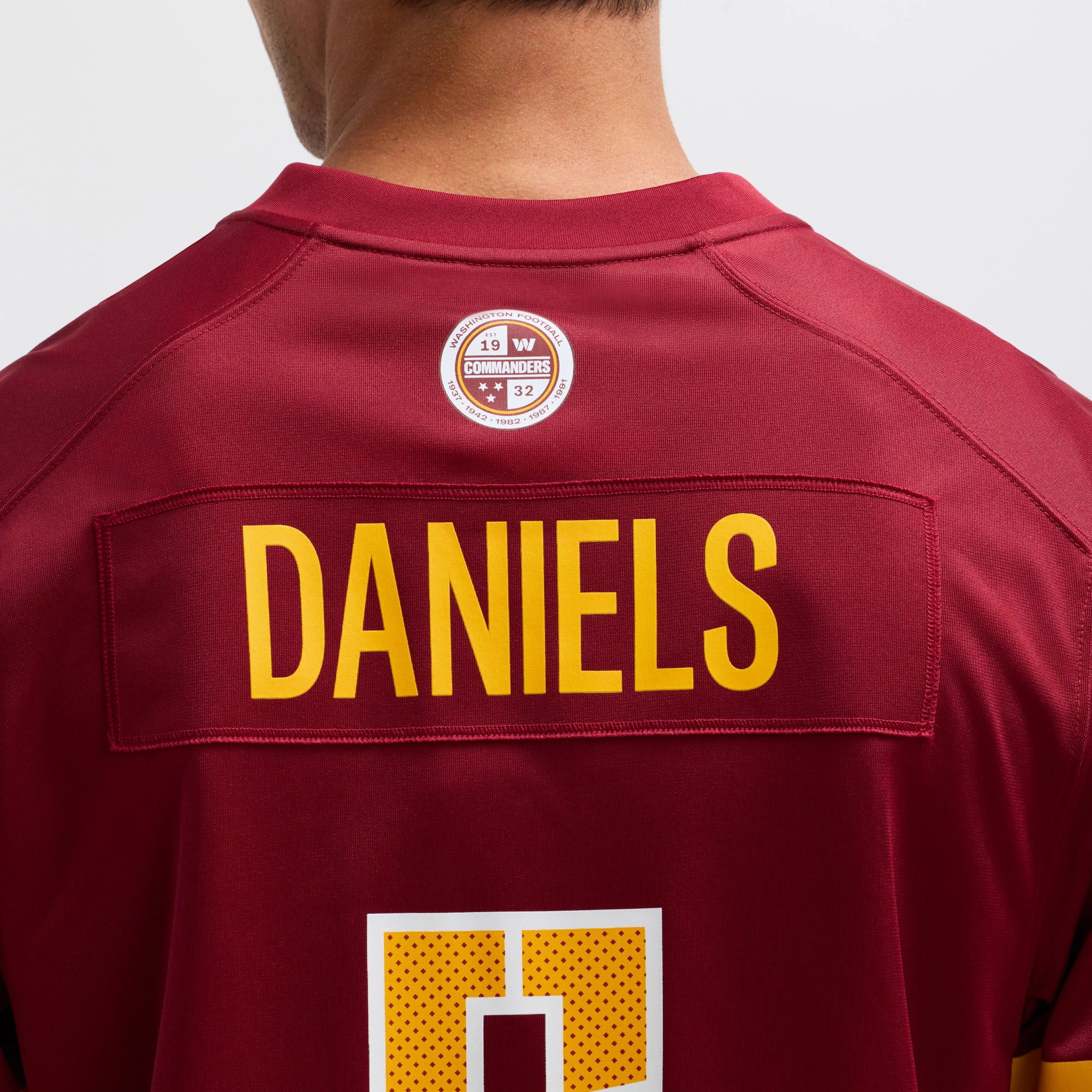 Jayden Daniels Washington Commanders Nike  Player Game Jersey - Burgundy