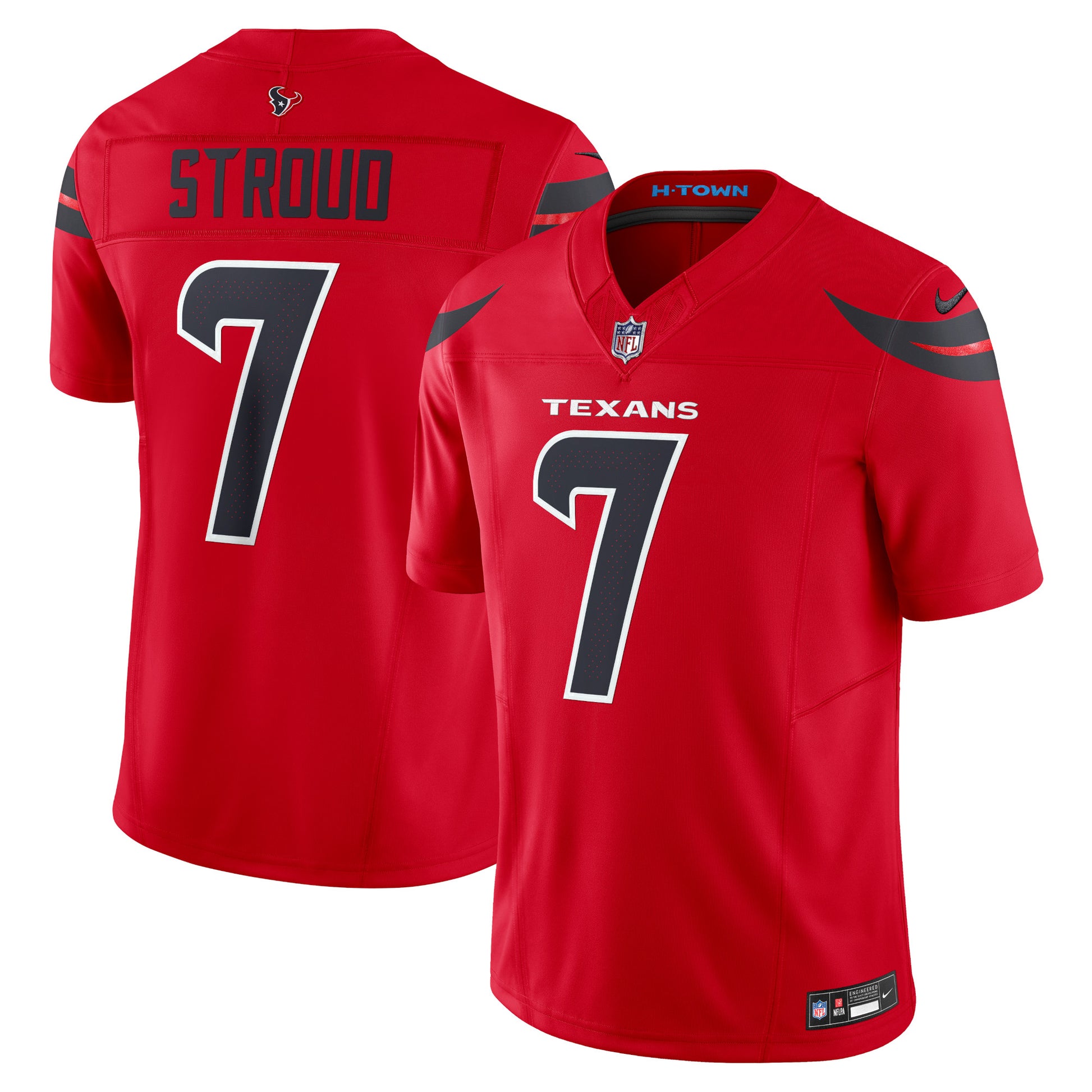 C.J. Stroud Houston Texans Nike Alternate Vapor F.U.S.E. Limited Jersey - Red