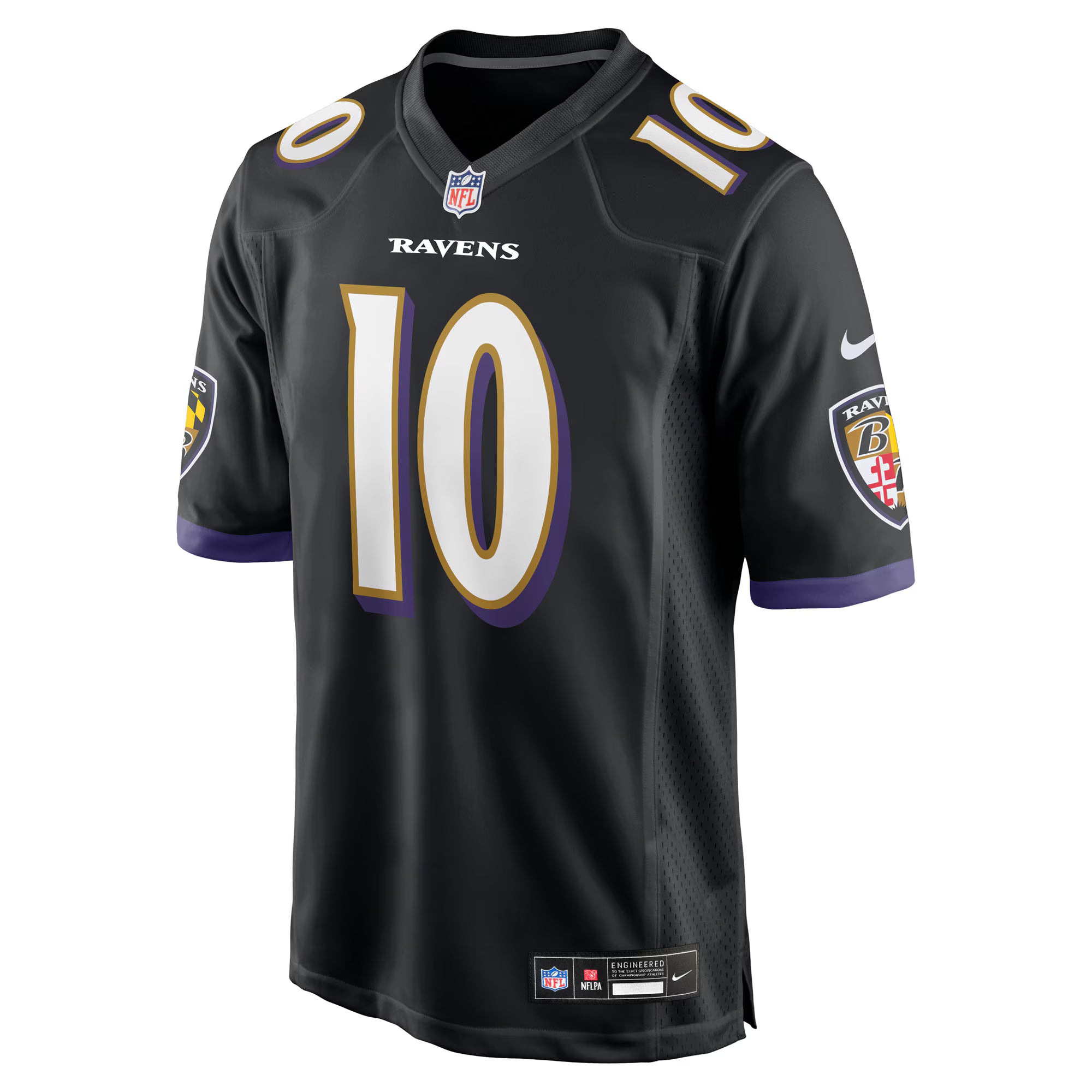 DeAndre Hopkins Baltimore Ravens Nike Alternate Game Jersey -  Black