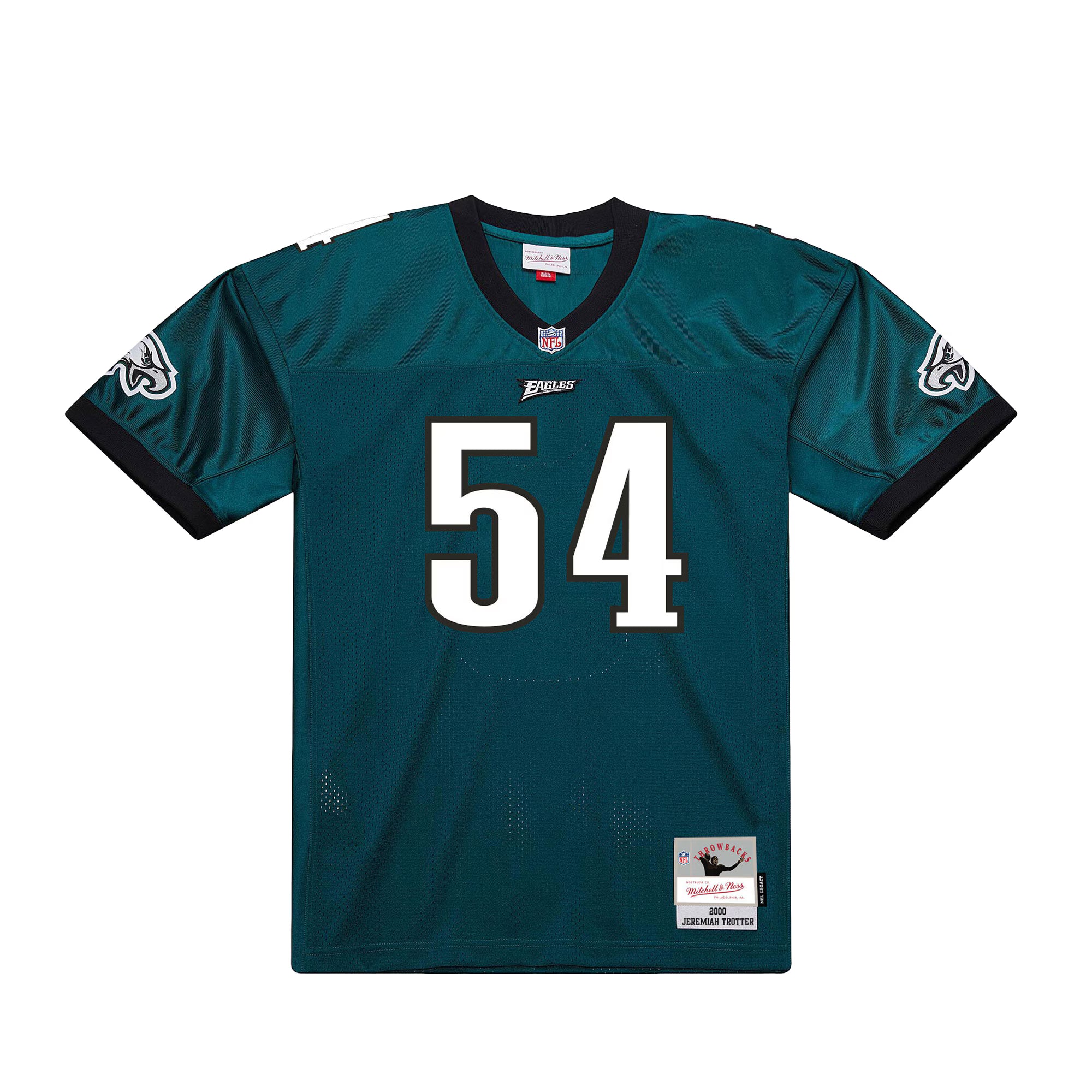 Jeremiah Trotter Philadelphia Eagles Mitchell &amp; Ness 2000 Legacy Throwback Replica Jersey - Green