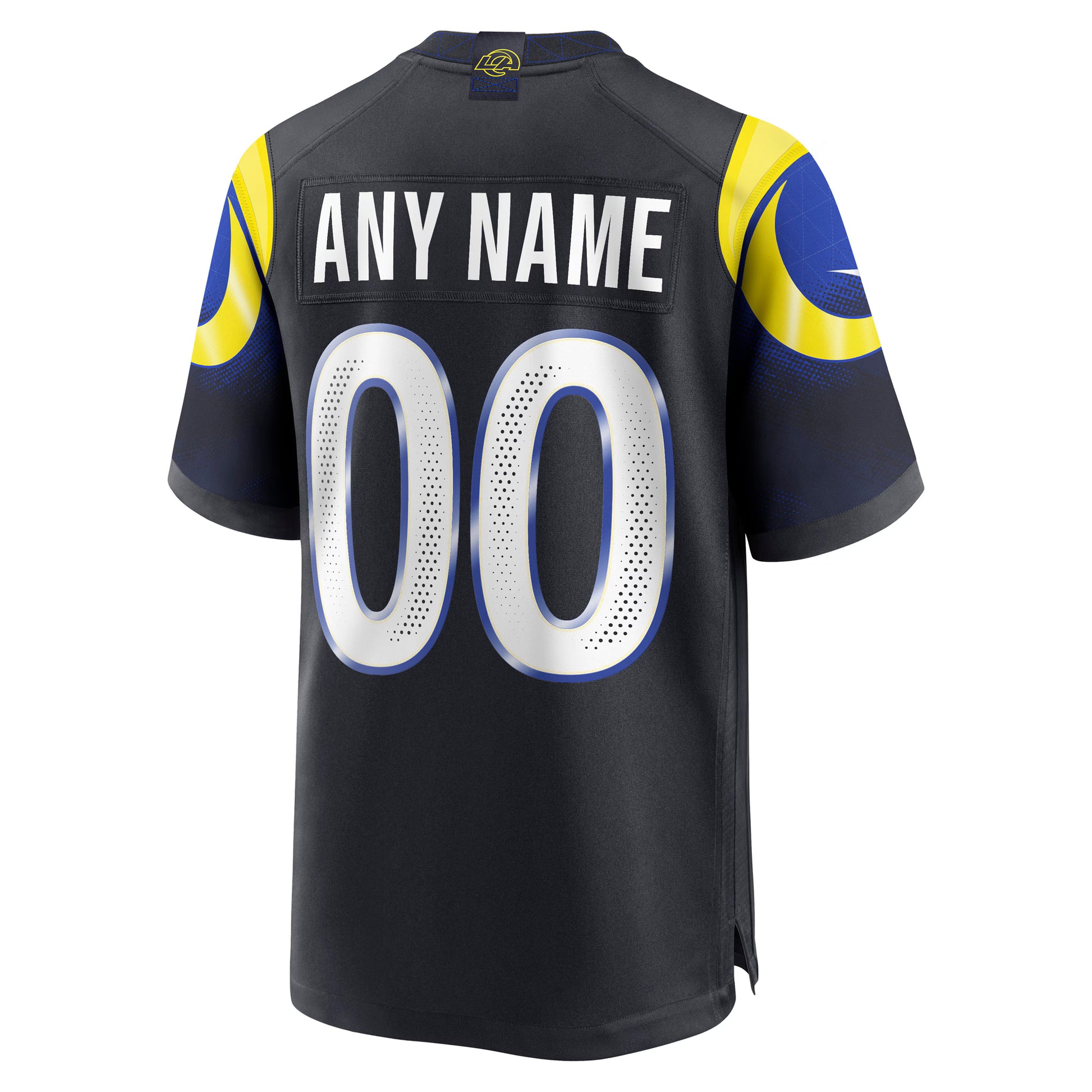 Los Angeles Rams Nike 2025 Rivalries Collection Custom Game Jersey - Midnight Blue