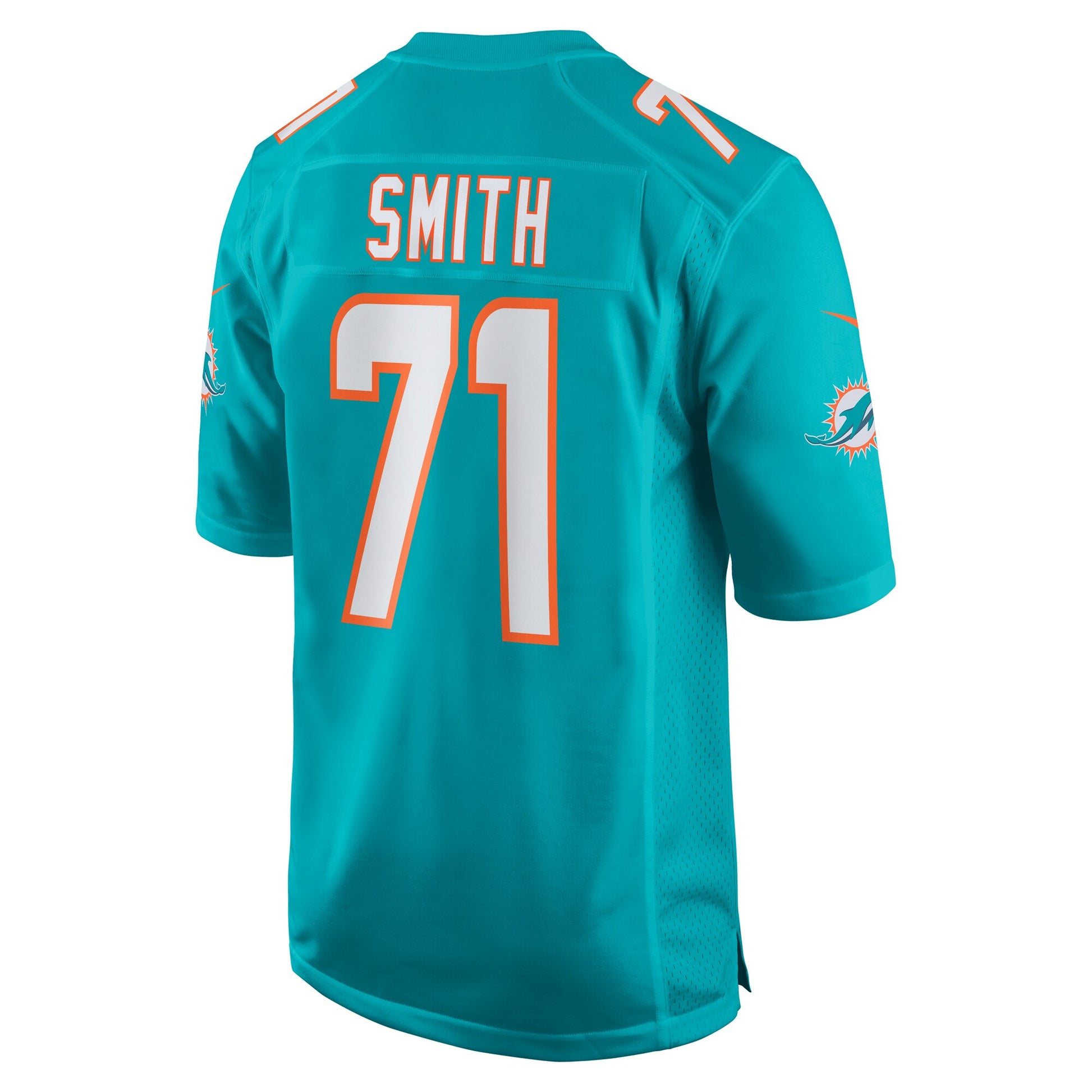 Kion Smith Miami Dolphins Nike  Game Jersey -  Aqua