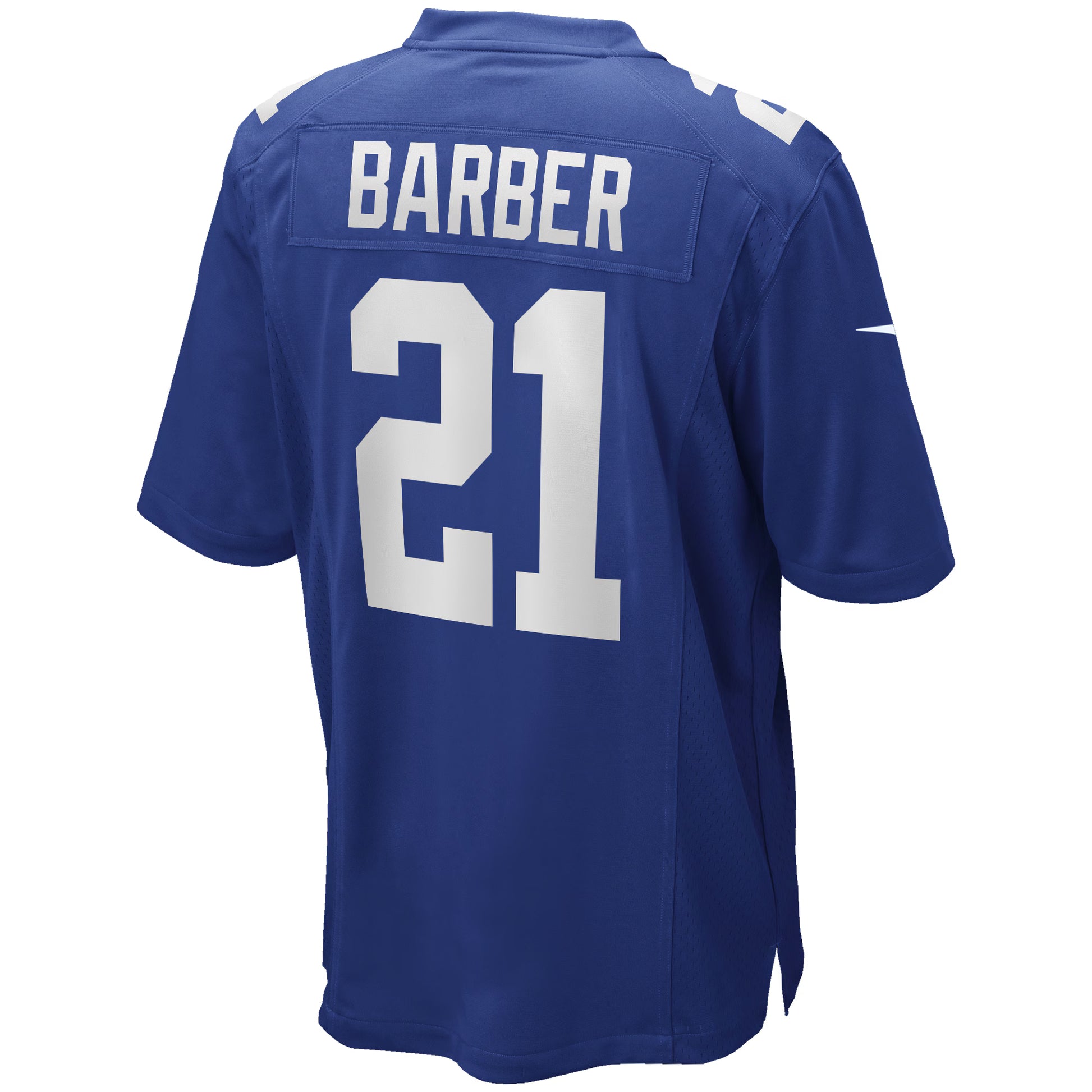 Tiki Barber New York Giants Nike Game Retired Player Jersey - Royal