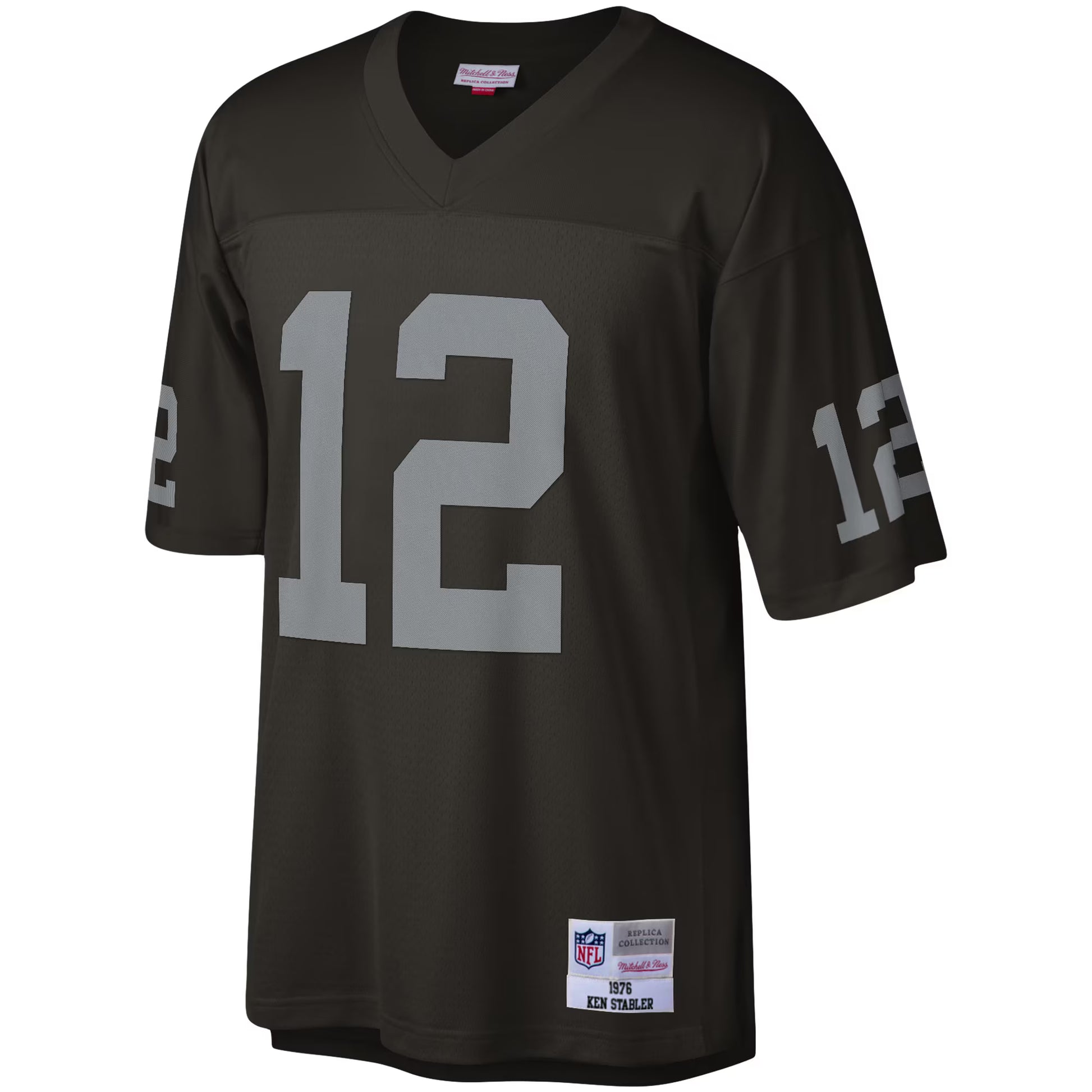 Ken Stabler Las Vegas Raiders Mitchell &amp; Ness Legacy Replica Jersey - Black