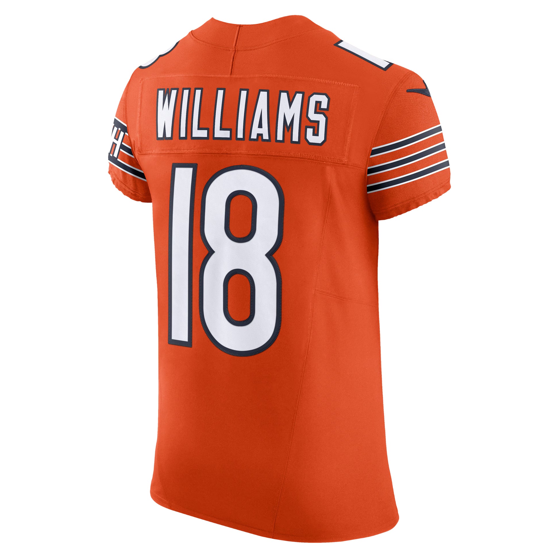 Caleb Williams Chicago Bears Nike Alternate Vapor F.U.S.E. Elite Jersey - Orange