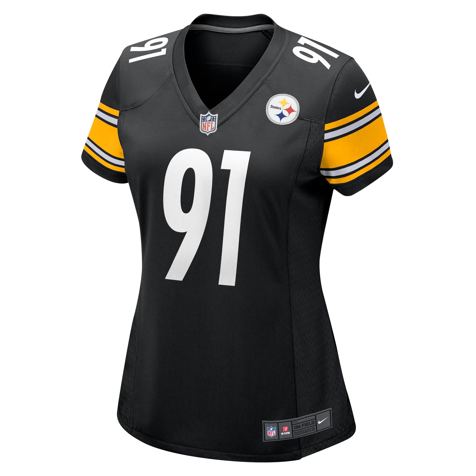 Logan Lee Pittsburgh Steelers Nike Women's Team Game Jersey -  Black