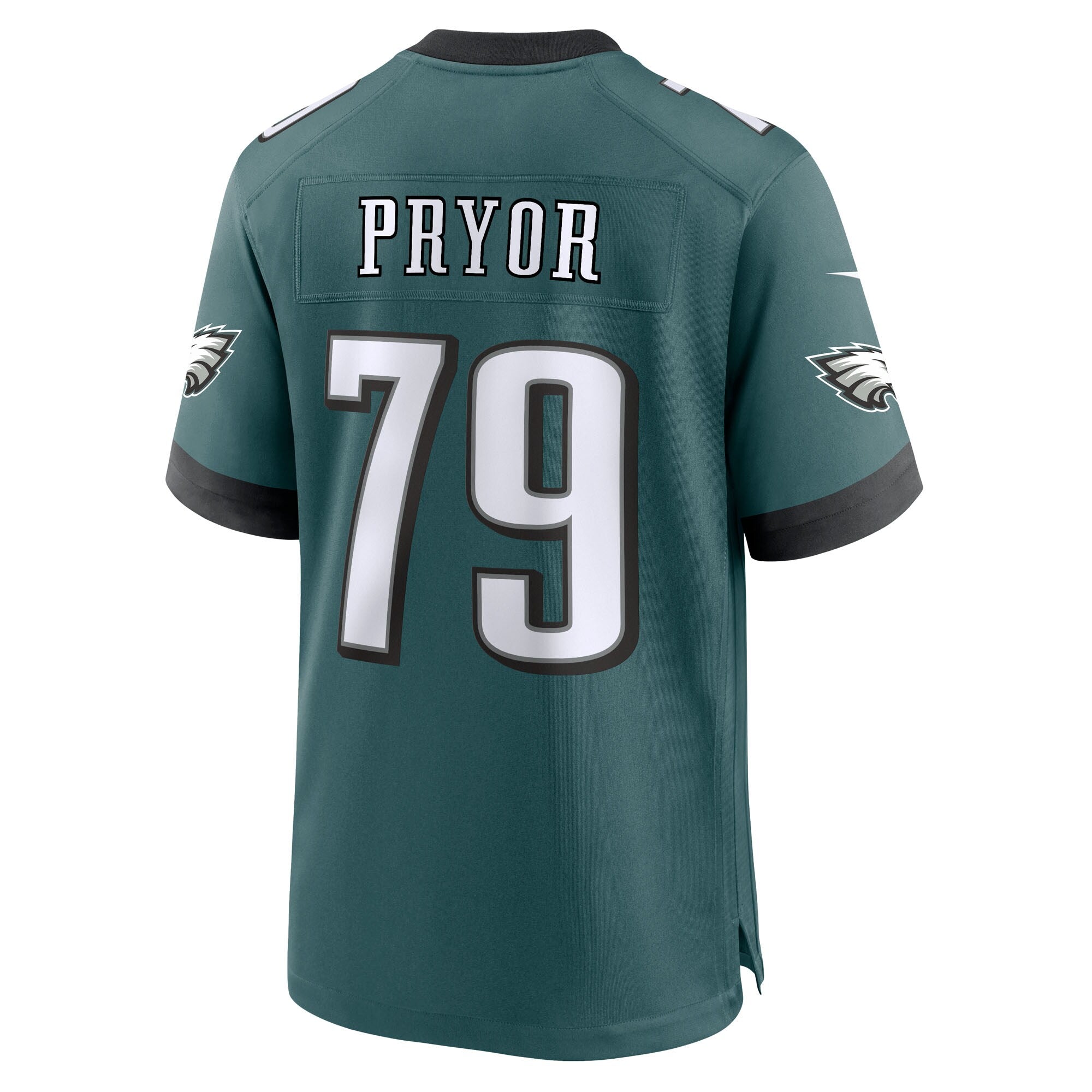 Matt Pryor Philadelphia Eagles Nike Team Game Jersey - Midnight Green