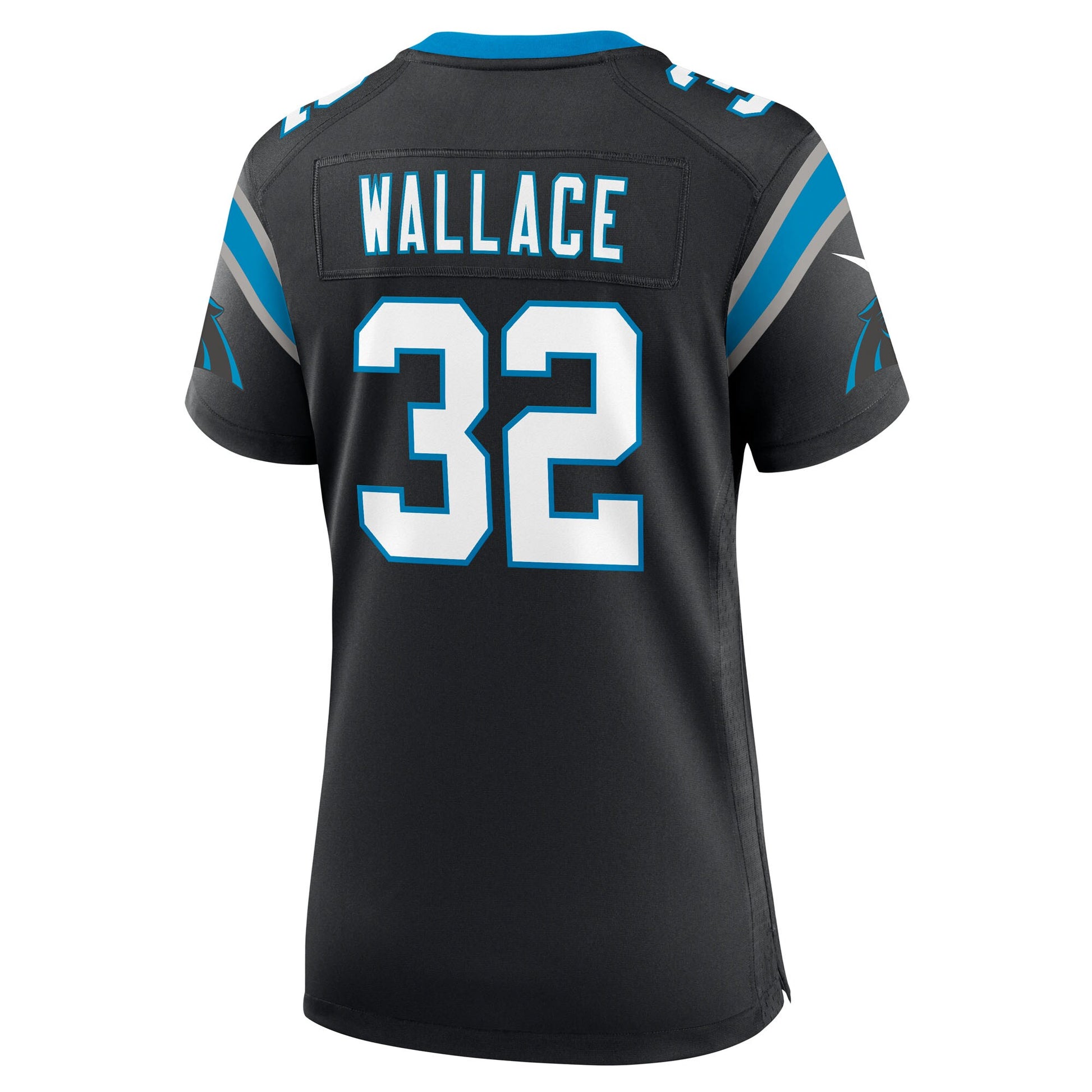 Trevin Wallace Carolina Panthers Nike Women's Team Game Jersey -  Black