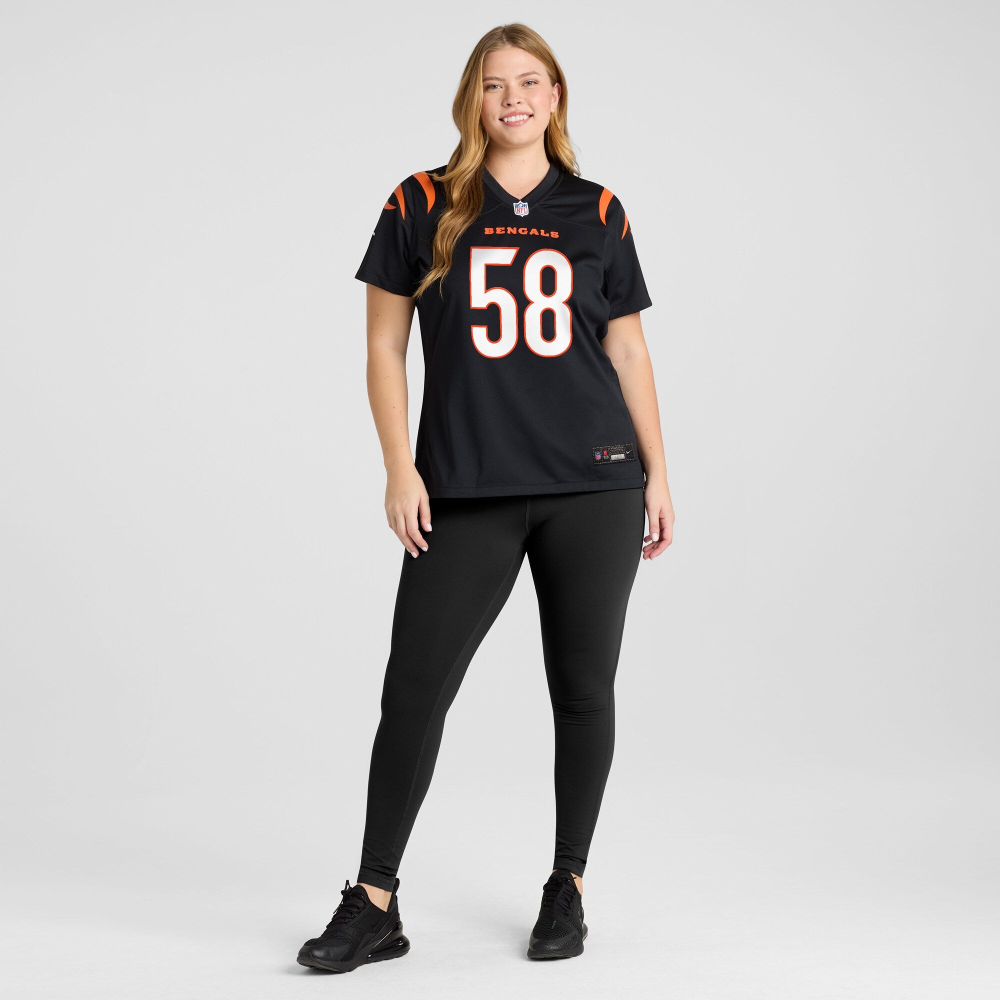 Joseph Ossai Cincinnati Bengals Nike Women's Game Jersey - Black