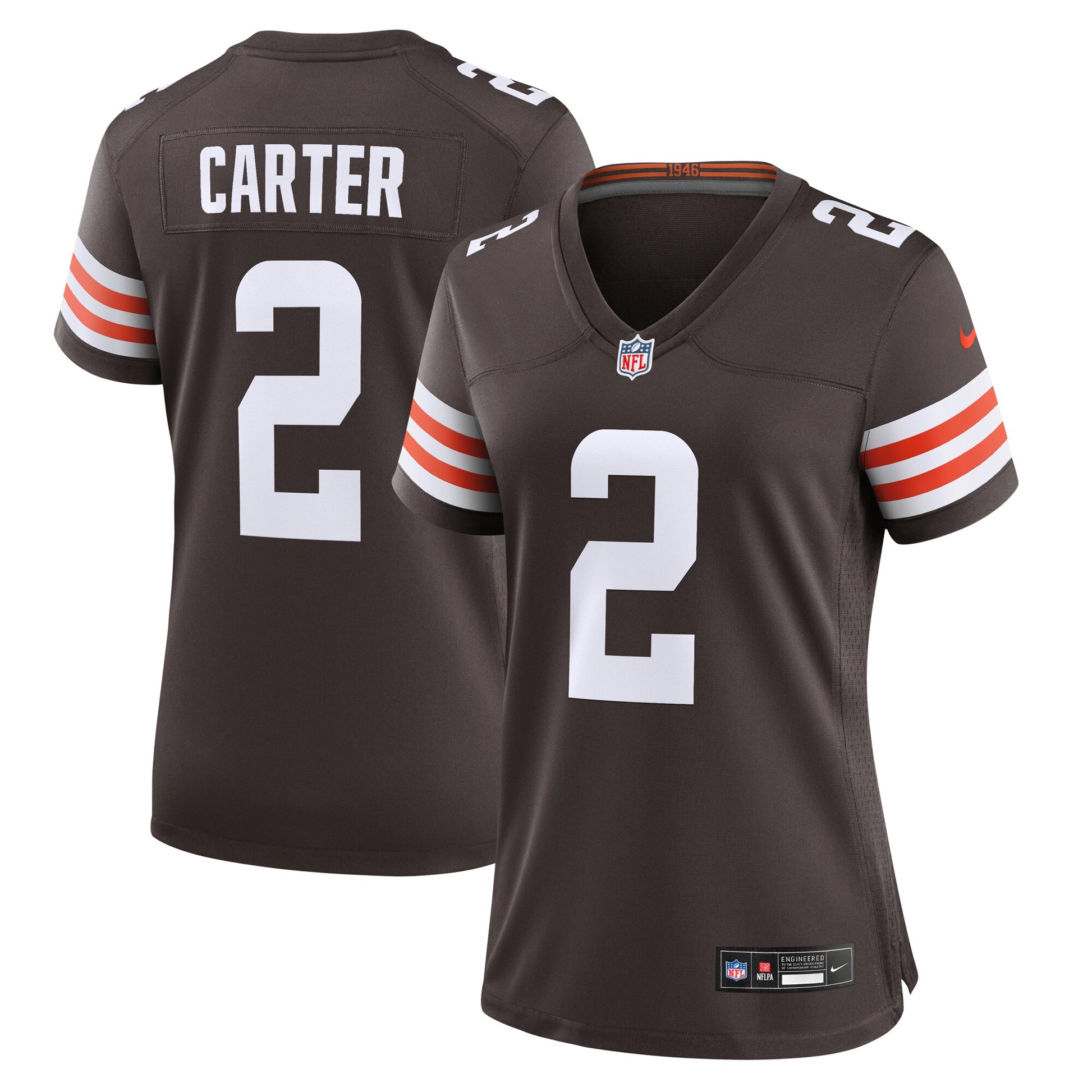 DeAndre Carter Cleveland Browns Nike Women's Team Game Jersey -  Brown