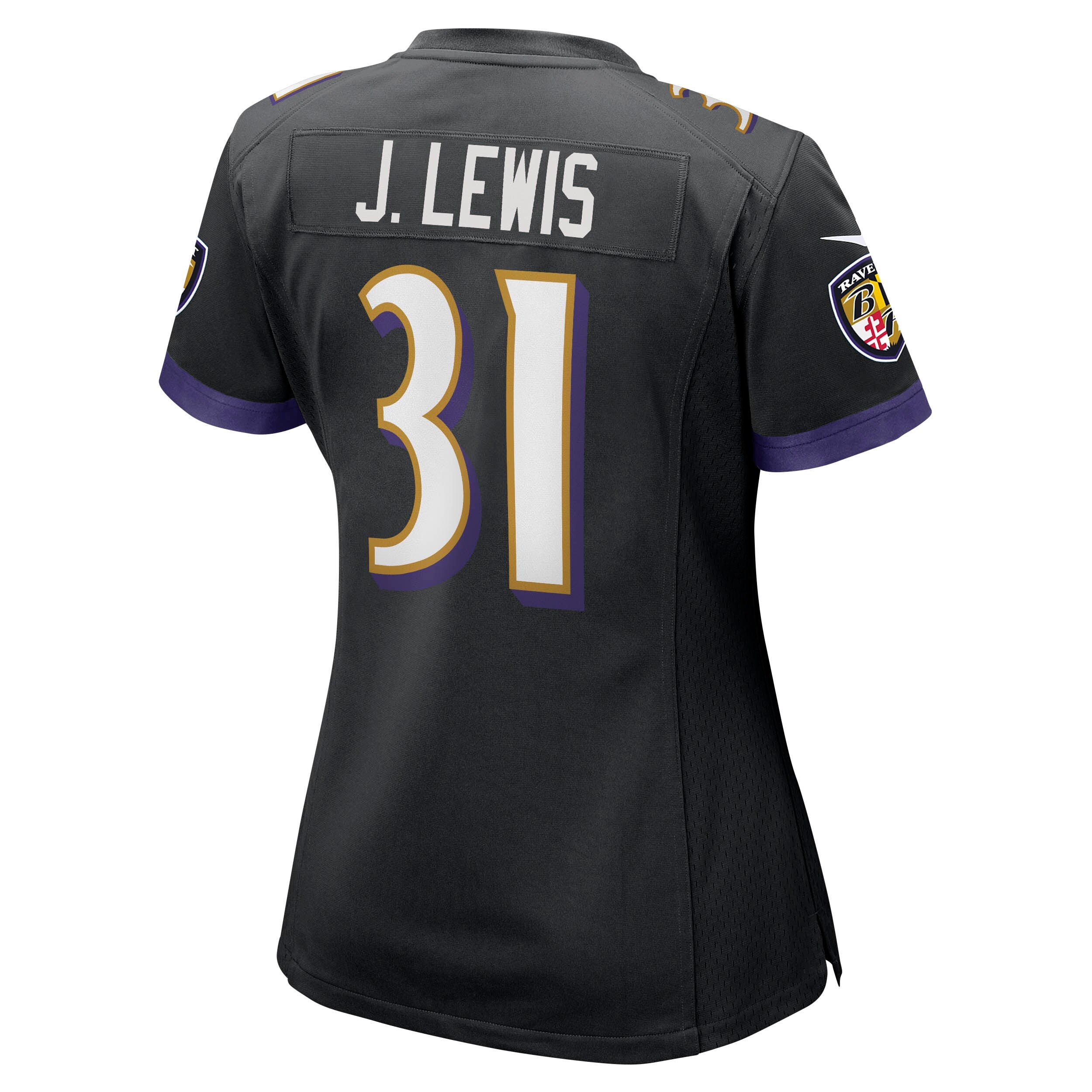 Jamal Lewis Baltimore Ravens Nike Women's Retired Player Jersey - Black