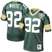 Reggie White Green Bay Packers 1993 Mitchell &amp; Ness Authentic Throwback Retired Player Jersey - Green