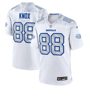 Dawson Knox Buffalo Bills Nike 2025 Rivalries Collection Game Jersey - White
