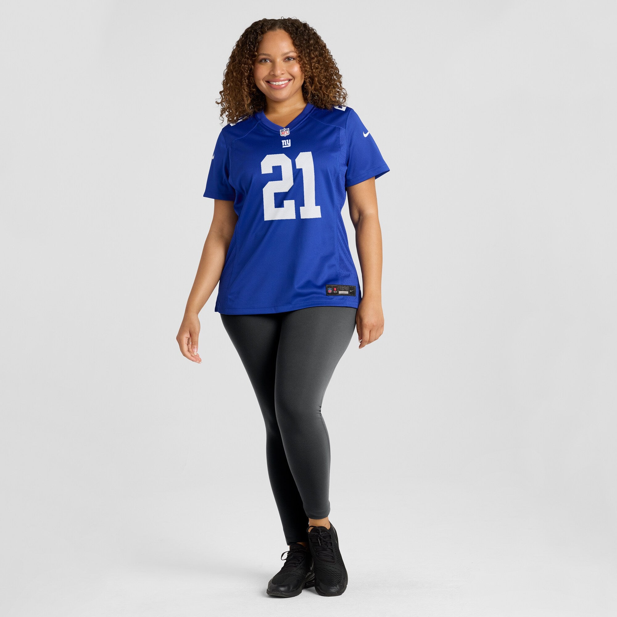 Paulson Adebo New York Giants Nike Women's Team Game Jersey -  Royal