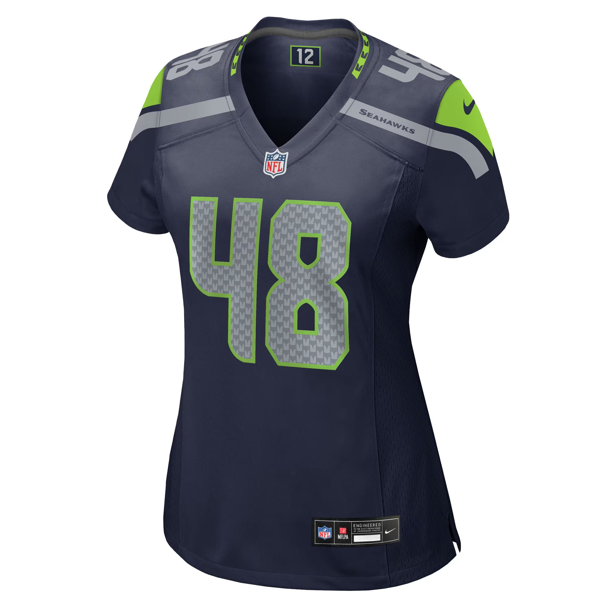 Tyrice Knight Seattle Seahawks Nike Women's Team Game Jersey -  College Navy