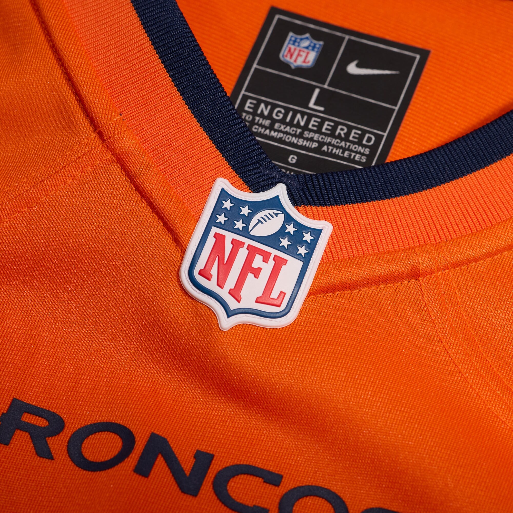 P.J. Locke Denver Broncos Nike Team Game Jersey -  Orange