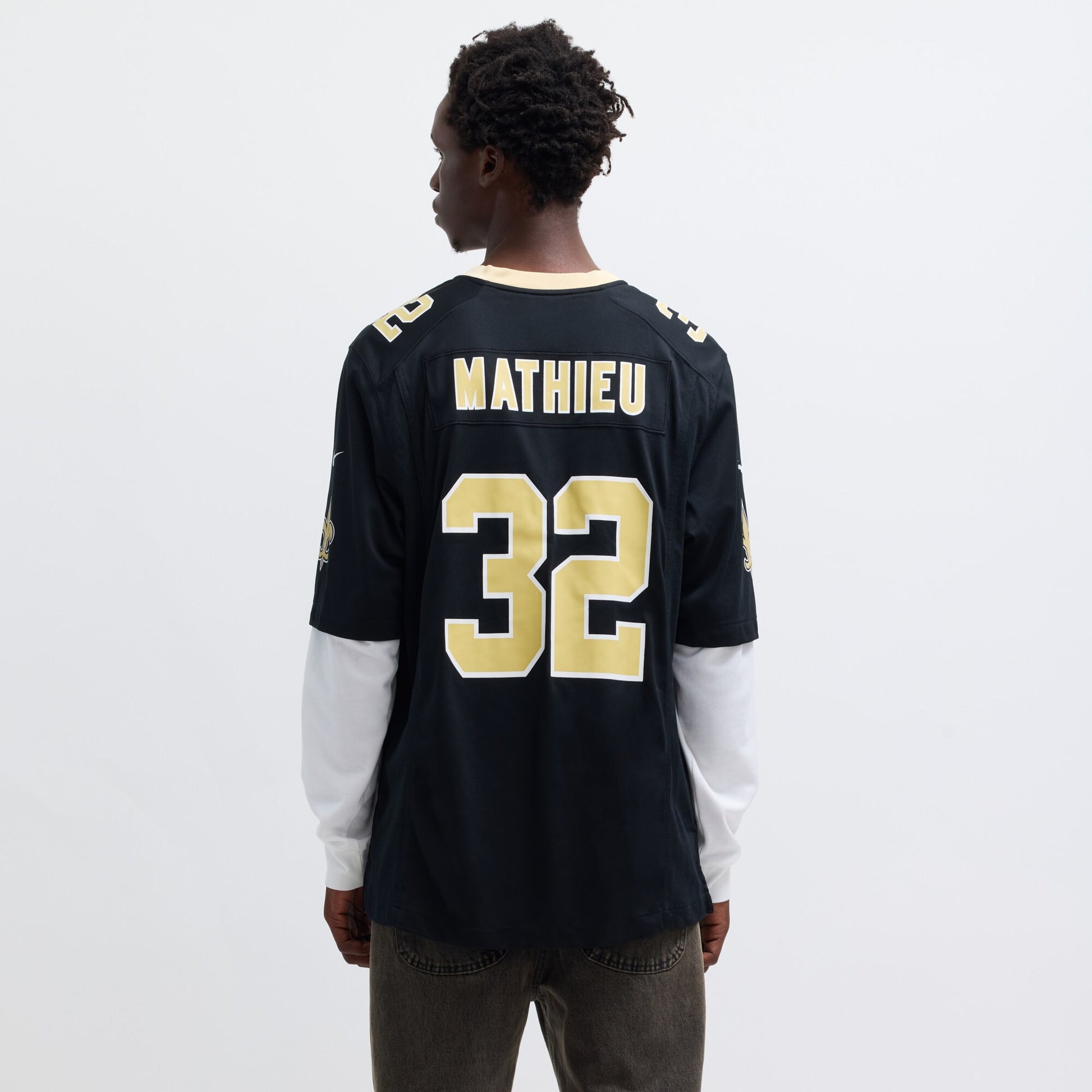 Tyrann Mathieu New Orleans Saints Nike Game Jersey - Black