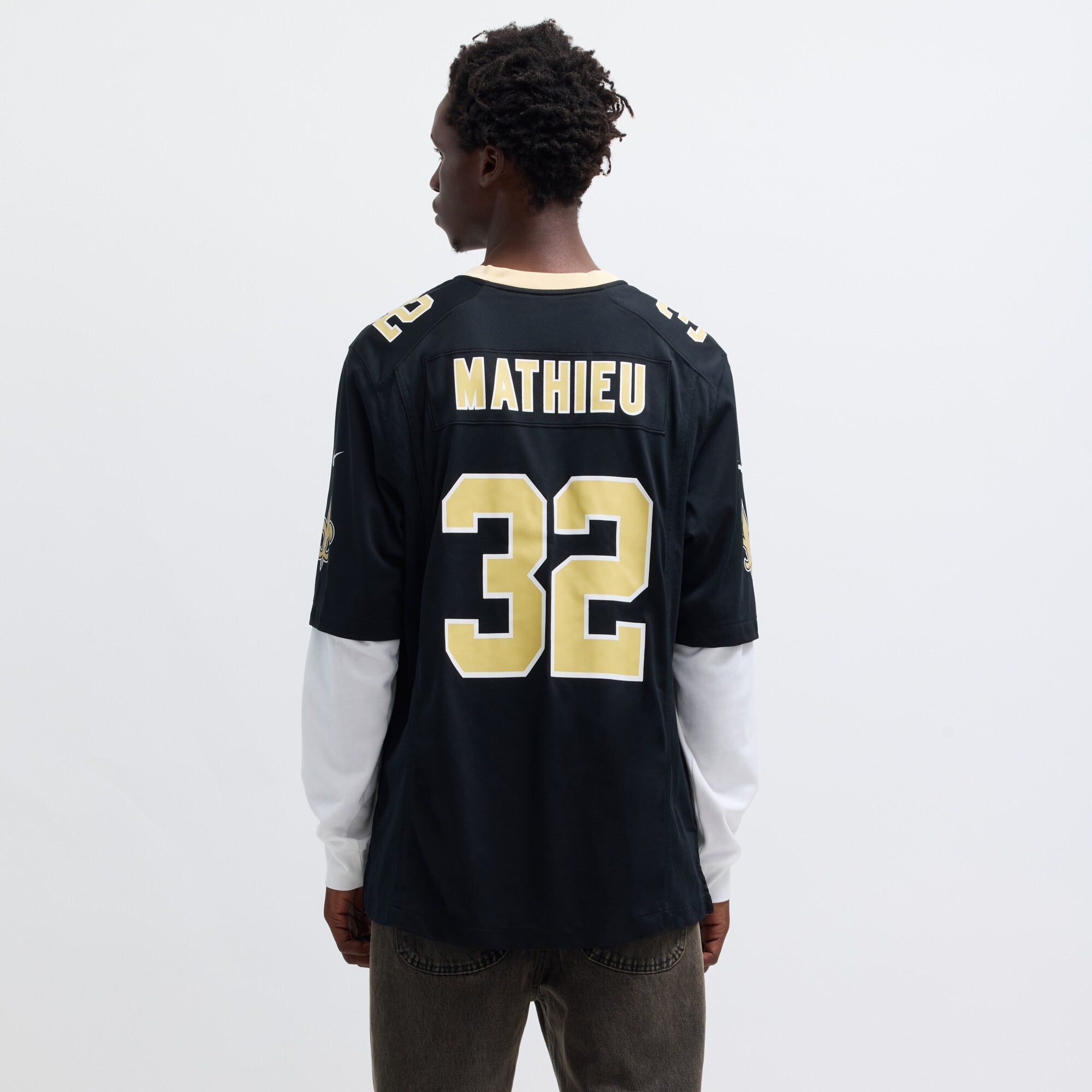 Tyrann Mathieu New Orleans Saints Nike Game Jersey - Black
