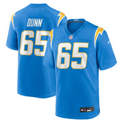 Michael Dunn Los Angeles Chargers Nike Team Game Jersey -  Powder Blue
