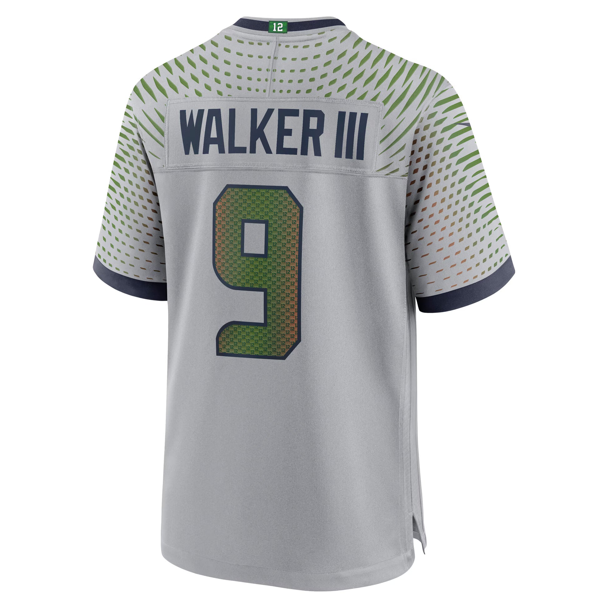 Kenneth Walker III Seattle Seahawks Nike 2025 Rivalries Collection Game Jersey - Wolf Gray