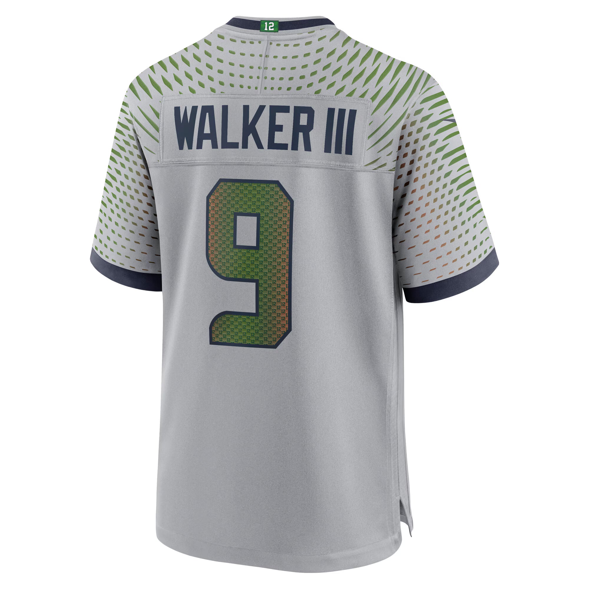 Kenneth Walker III Seattle Seahawks Nike 2025 Rivalries Collection Game Jersey - Wolf Gray