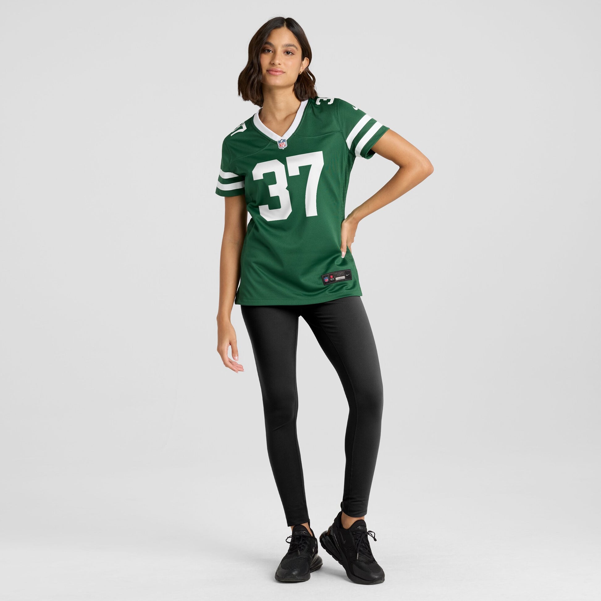 Qwan'tez Stiggers New York Jets Nike Women's Game Jersey - Legacy Green