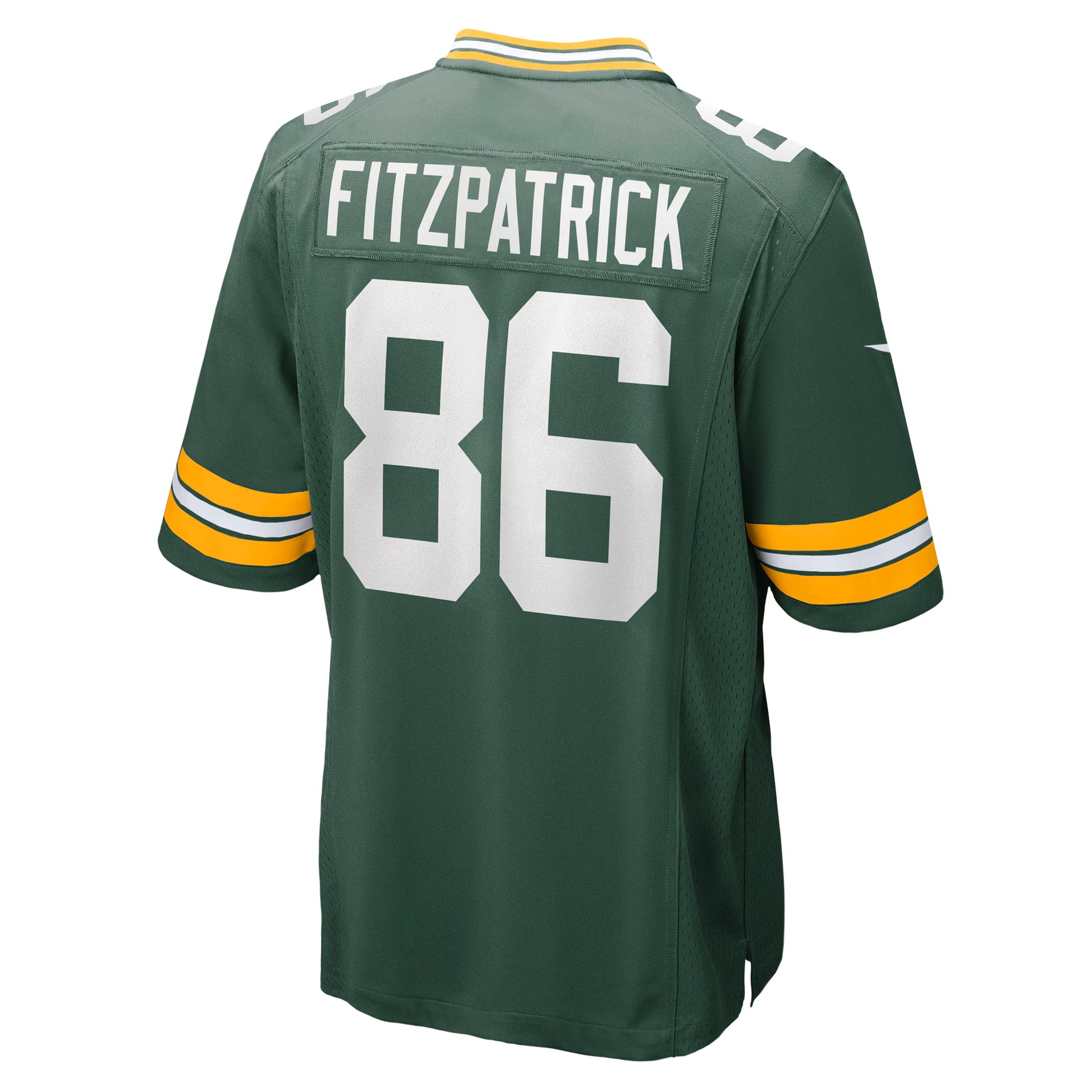 John FitzPatrick Green Bay Packers Nike Team Game Jersey -  Green