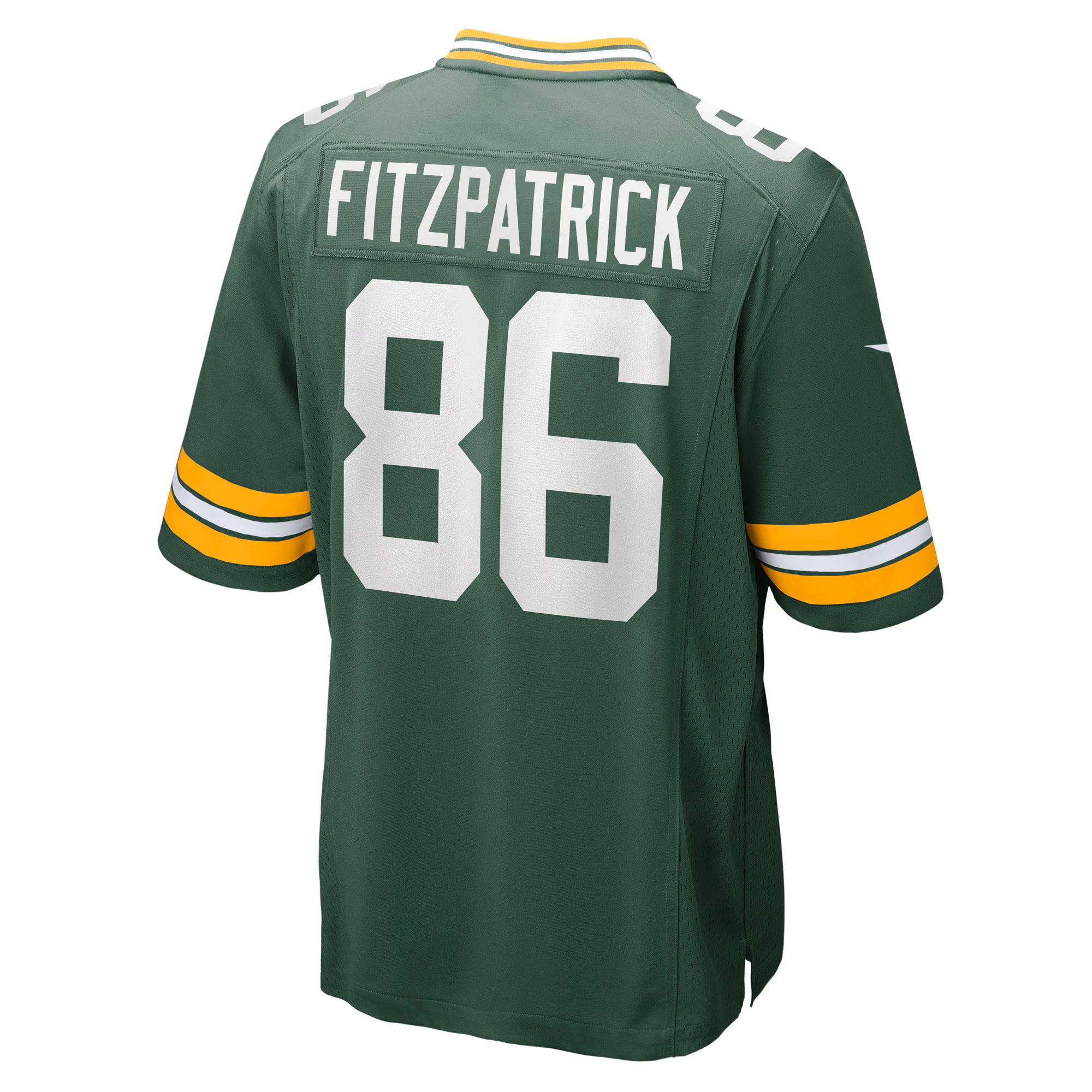 John FitzPatrick Green Bay Packers Nike Team Game Jersey -  Green