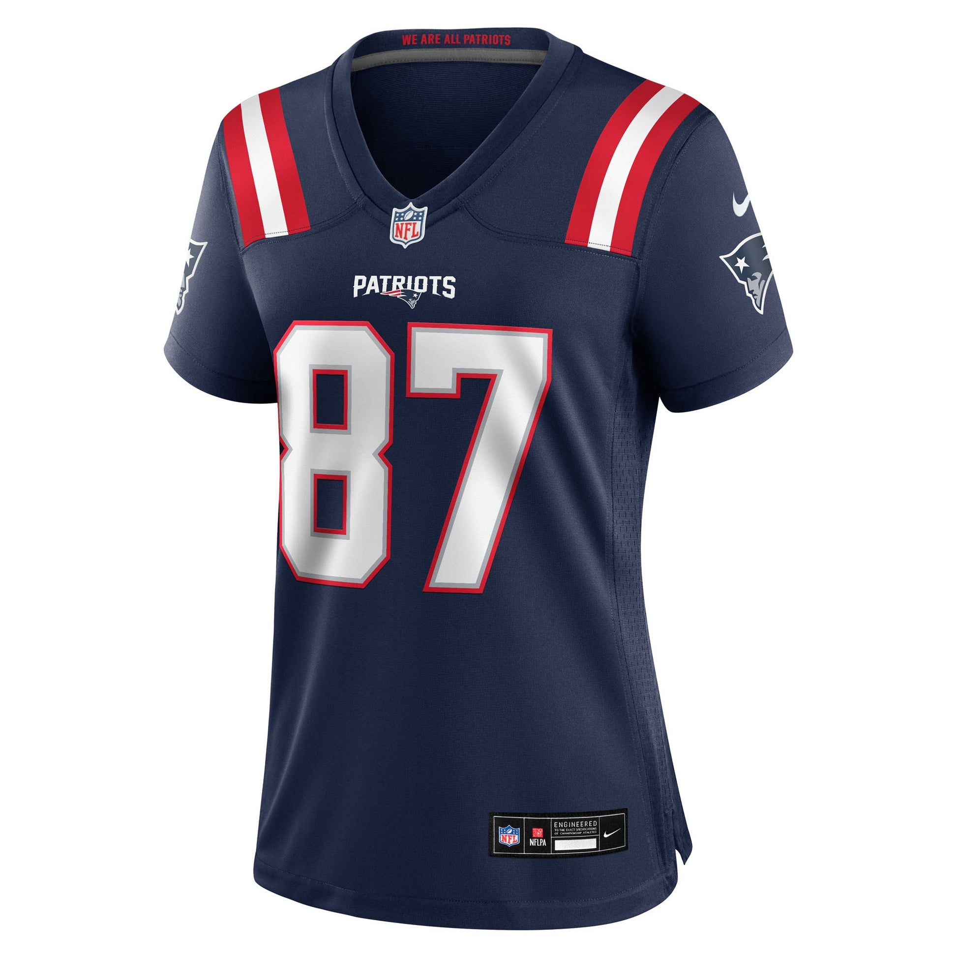 Rob Gronkowski New England Patriots Nike Women's Team Retired Player Game Jersey -  Navy